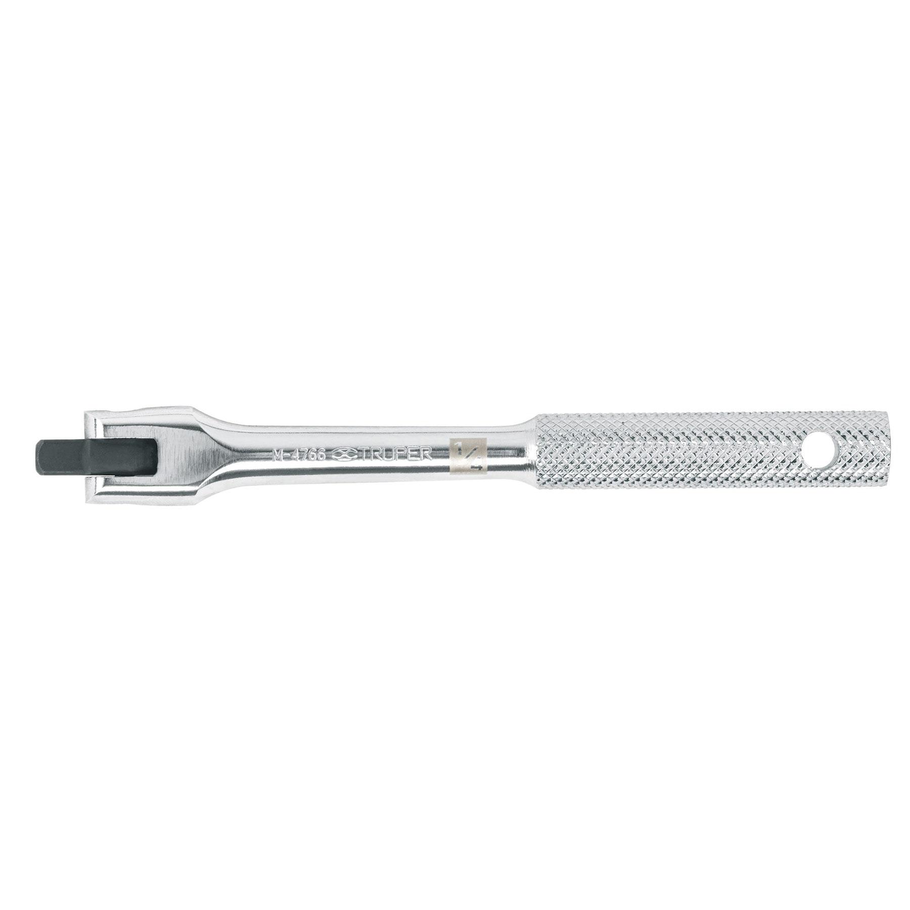 "MANGO ARTICULADO DE 5-3/4""X 13 MM PARA DADOS CUADRO 1/4"""