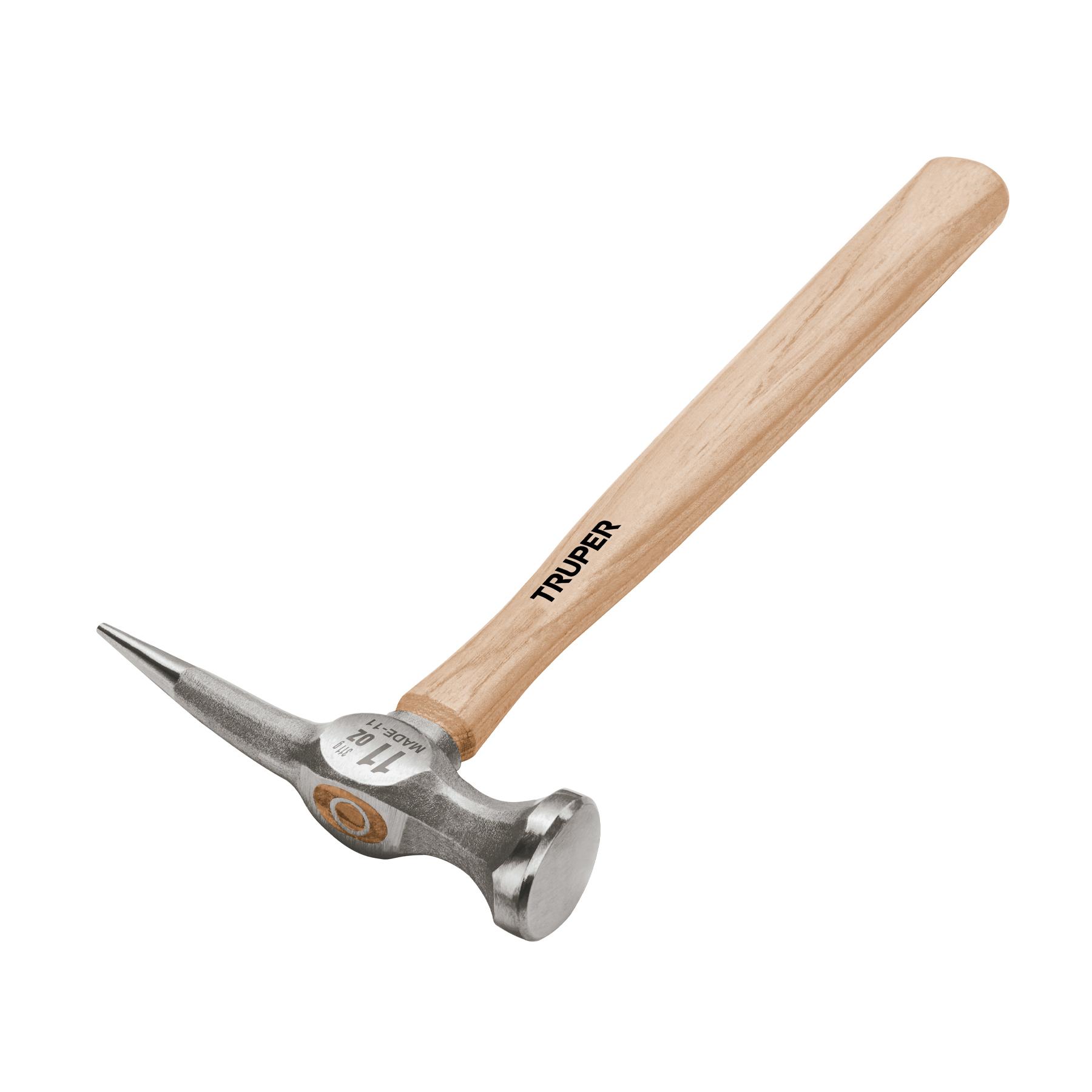 "MARTILLO DESABOLLADOR 11 OZ PUNTA LARGA, MANGO 12"", TRUPER"
