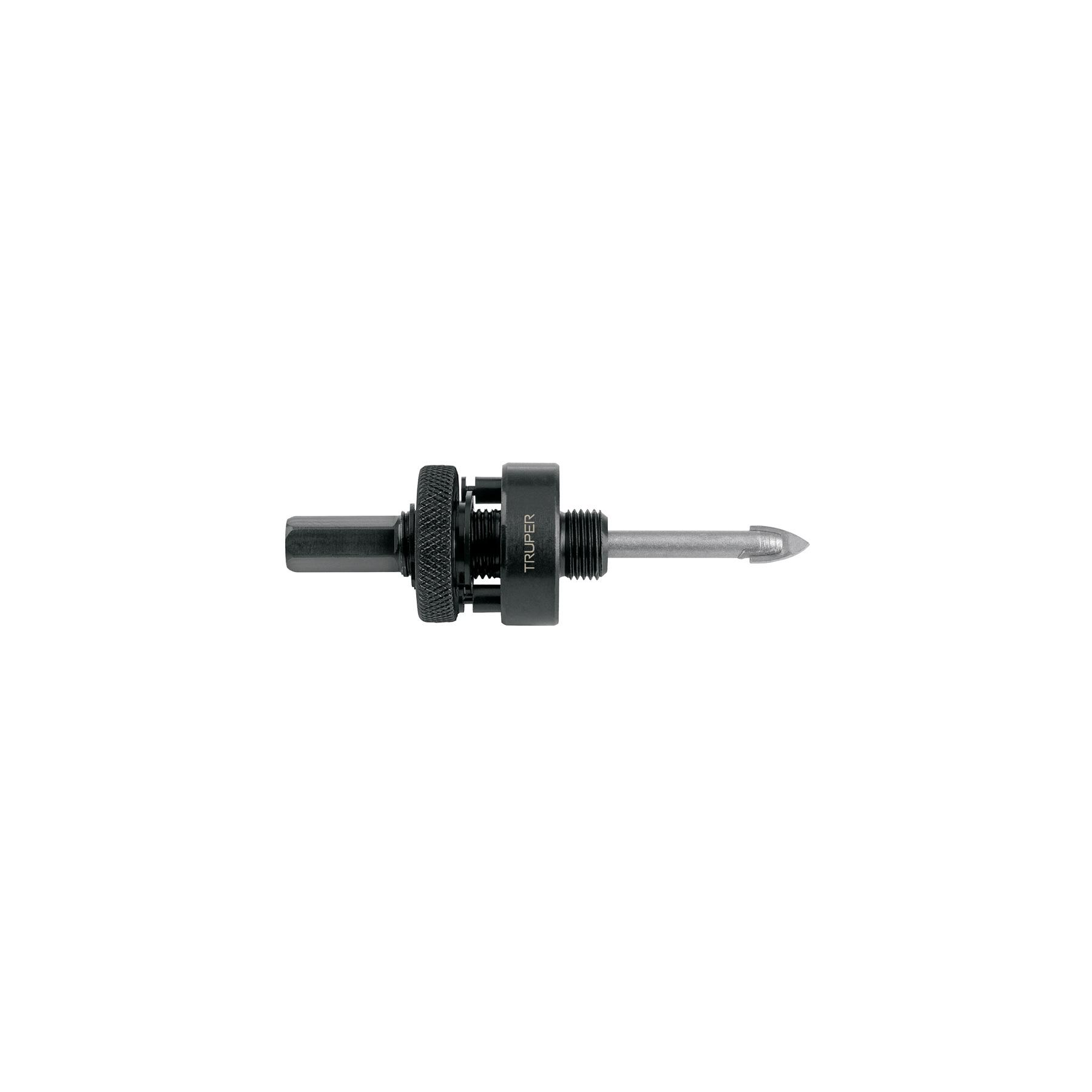 "MANDRIL PARA BROCASIERRA DIAMANTE CON ROSCA 7/16"", TRUPER"