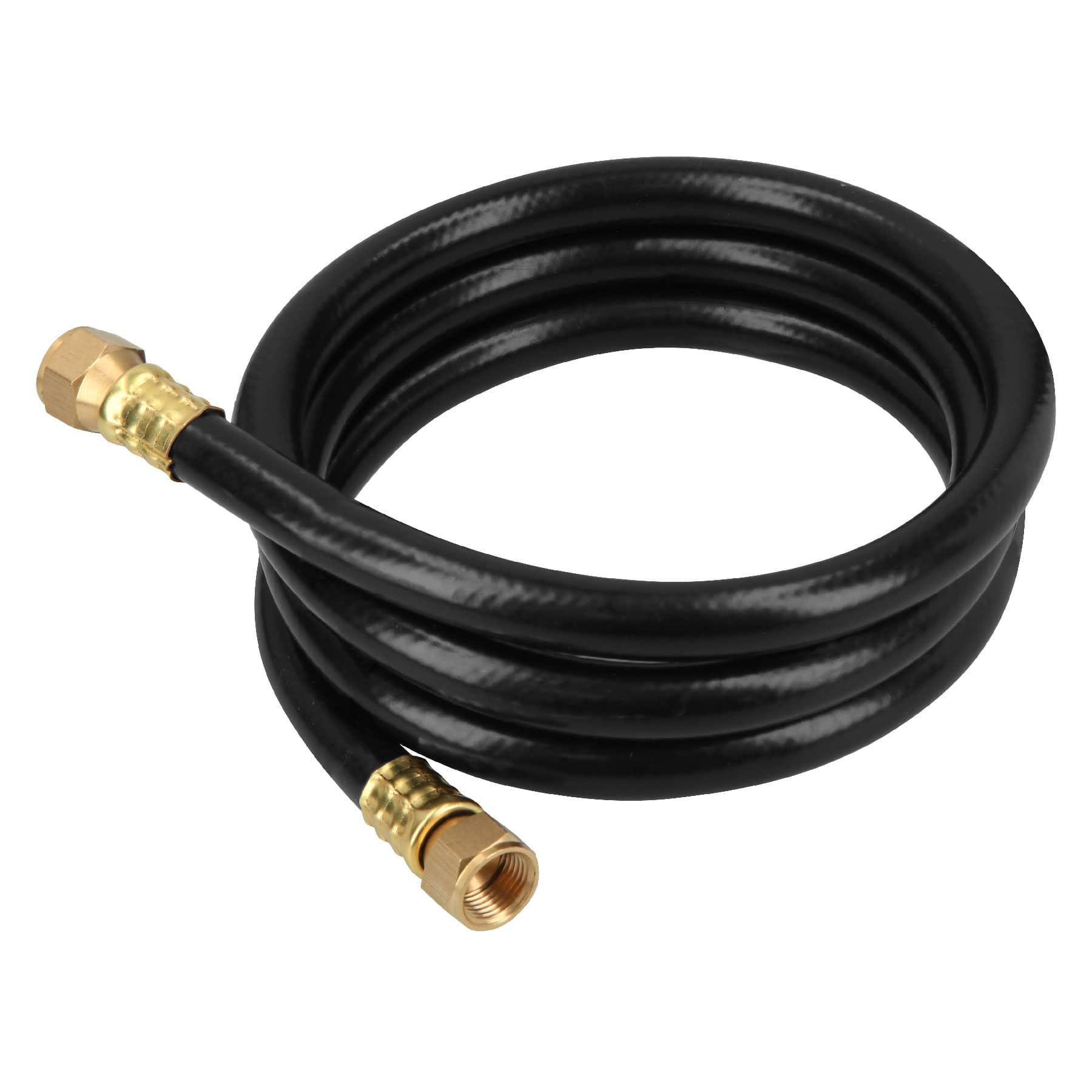 "MANGUERA FLEXIBLE, PVC, 3/8"", 300 PSI,CON CONEXIÓN,NEGRA,1.5M"