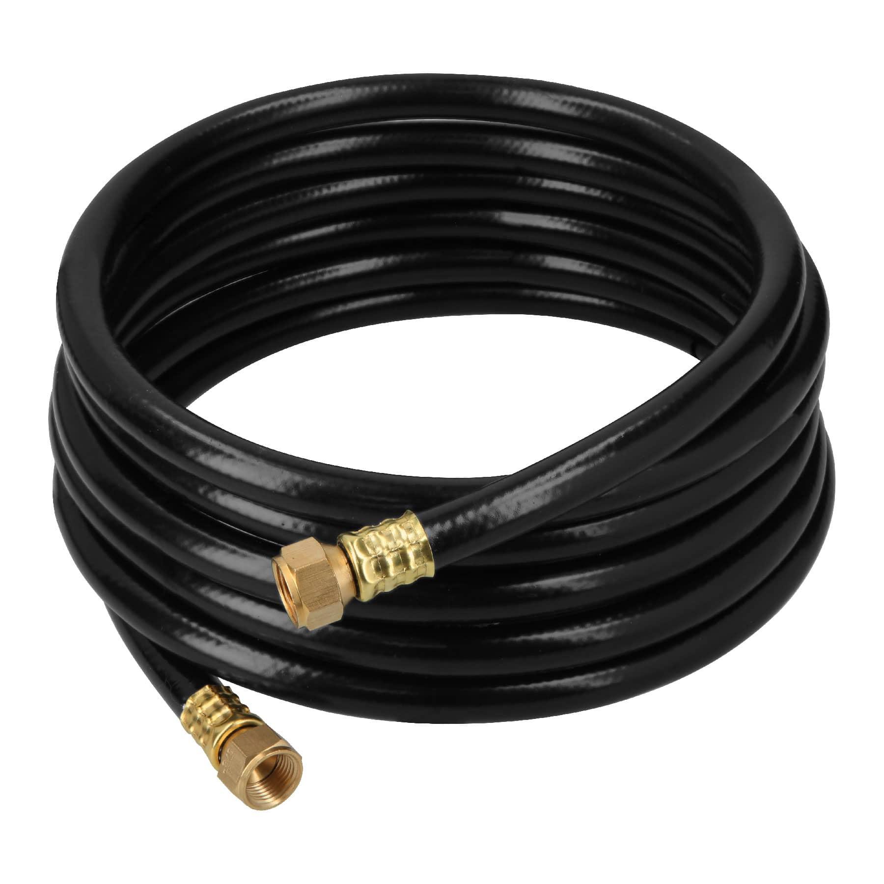 "MANGUERA FLEXIBLE, PVC, 3/8"", 300 PSI,CON CONEXIÓN,NEGRA,4M"