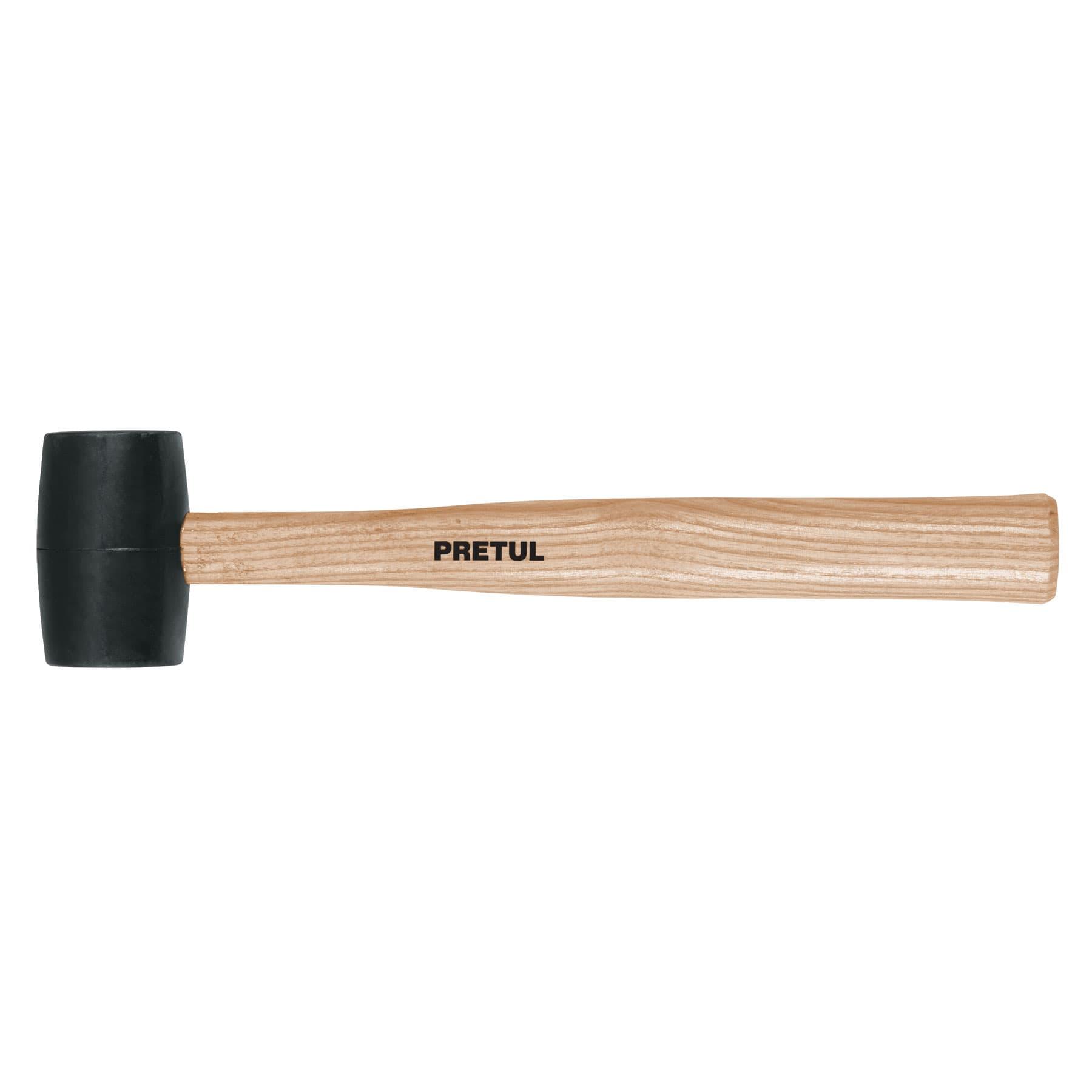 MAZO DE HULE, 8 OZ, PRETUL