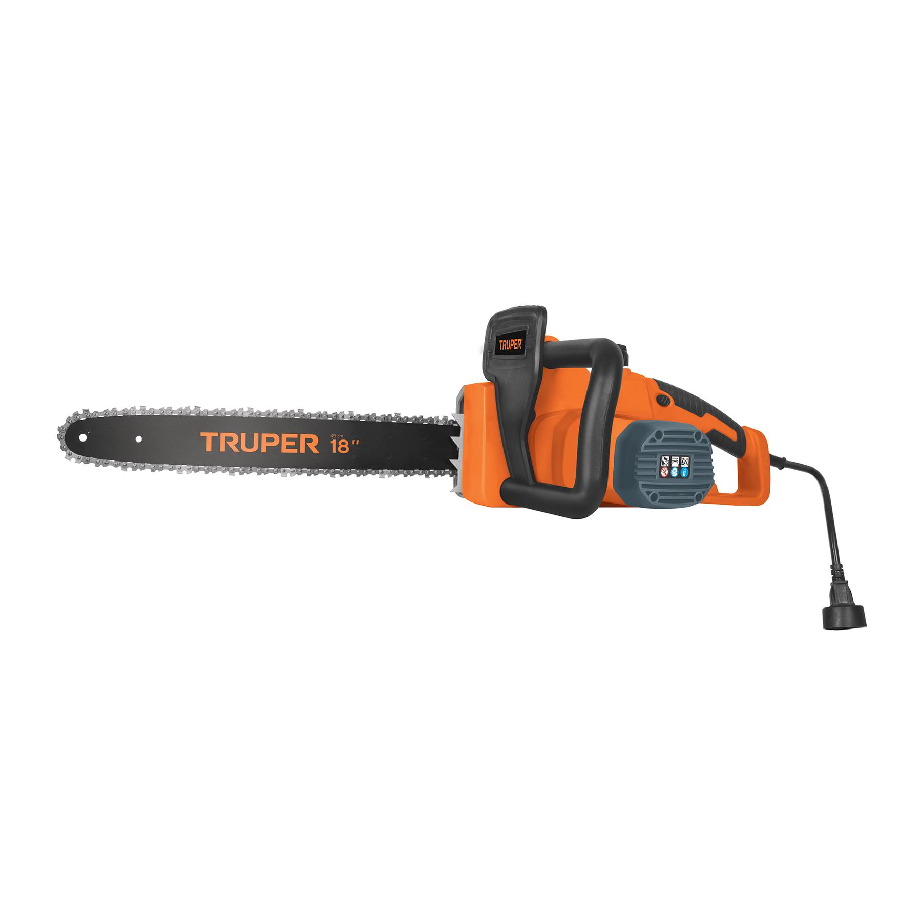 "MOTOSIERRA ELÉCTRICA 1600 W CON BARRA DE 18"", TRUPER"