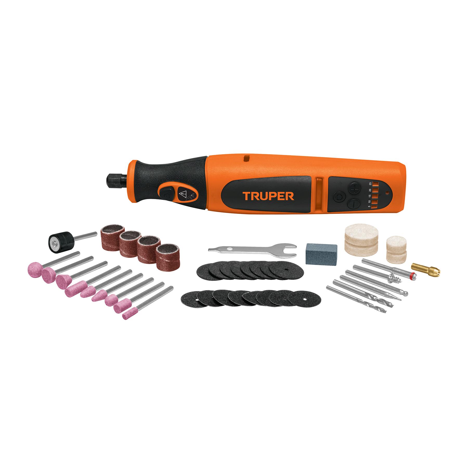 HERRAMIENTA ROTATIVA INALÁMBRICA 7.2V, TRUPER PRO