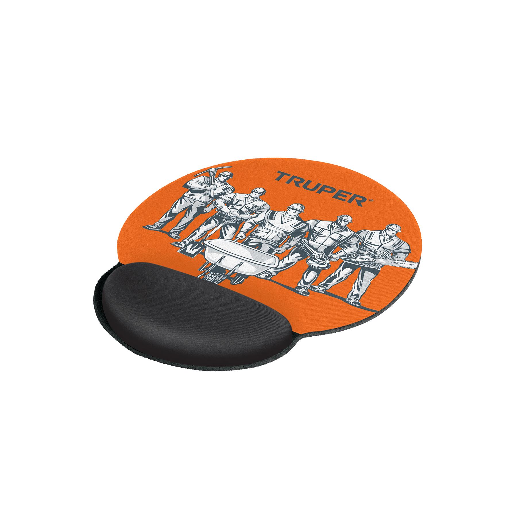 MOUSE PAD ERGONÓMICO DE GEL, TRUPER
