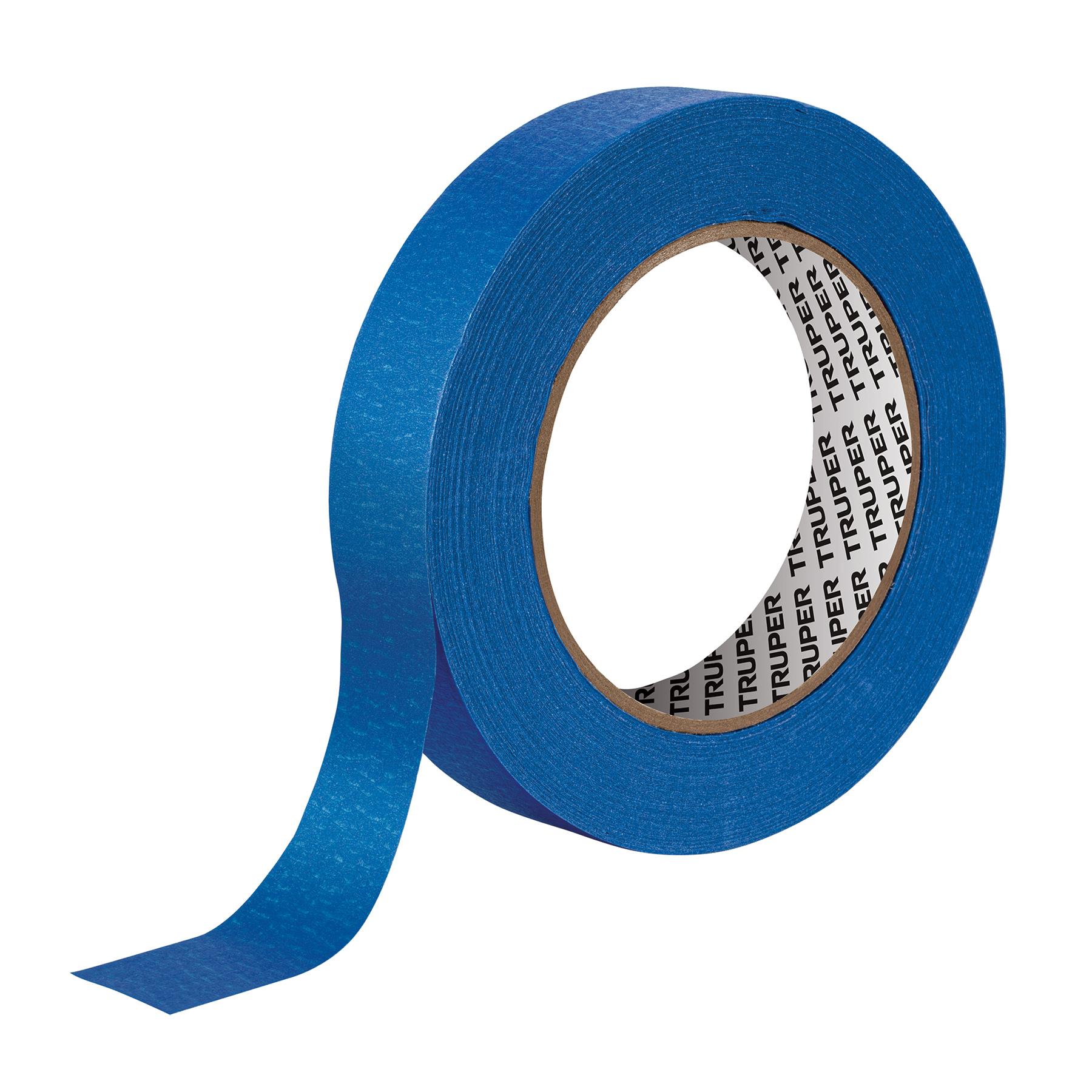 "CINTA MASKING TAPE AZUL DE 1"" X 50 M PARA PINTOR, TRUPER"