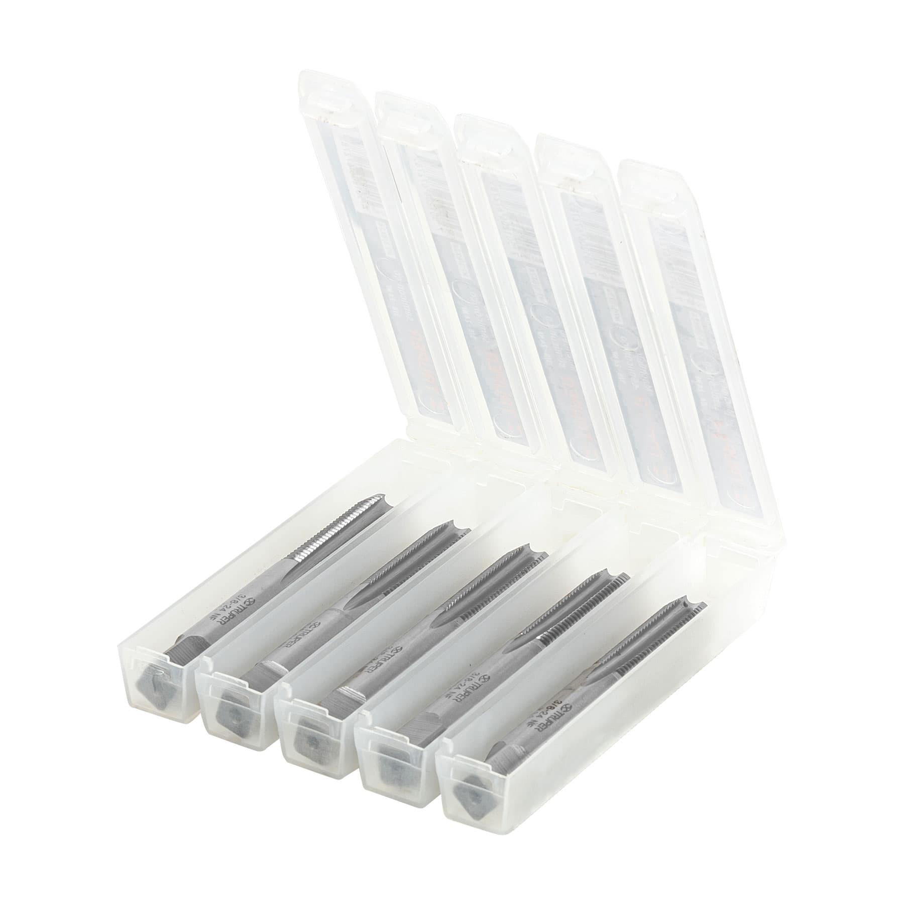 "MACHUELO SEMICÓNICO 3/8""X 24 CUERDA FINA, TRUPER"