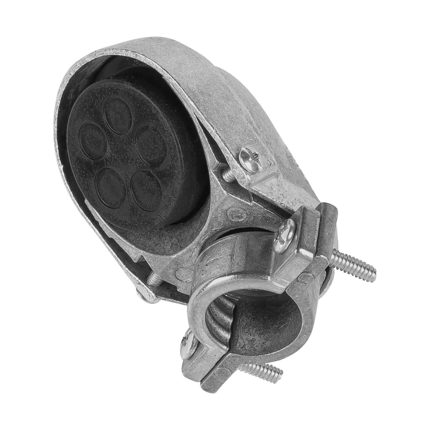 MUFA CON ABRAZADERA PARA TUBO 3/4, VOLTECK