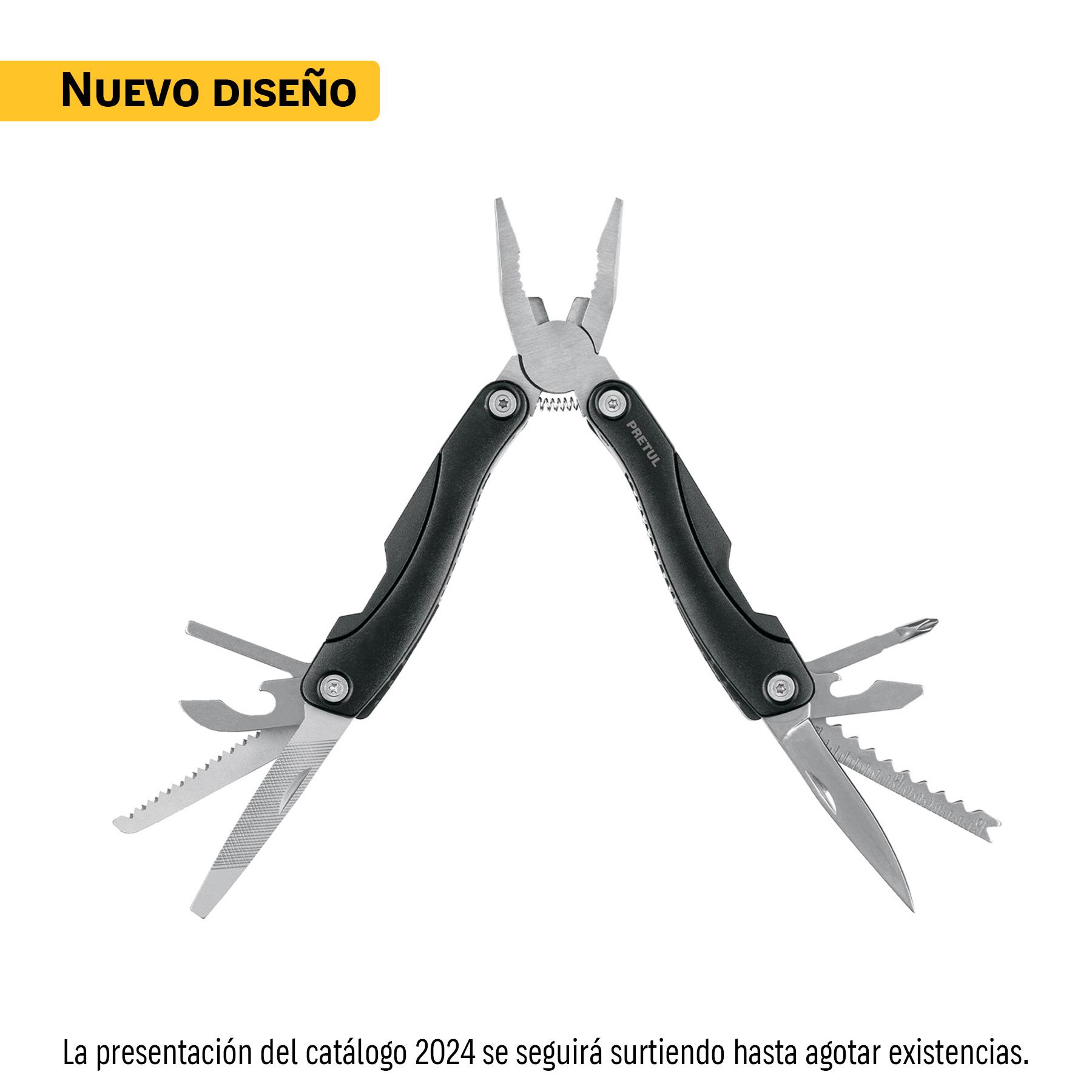 MULTIHERRAMIENTA CON 12 FUNCIONES,PRETUL