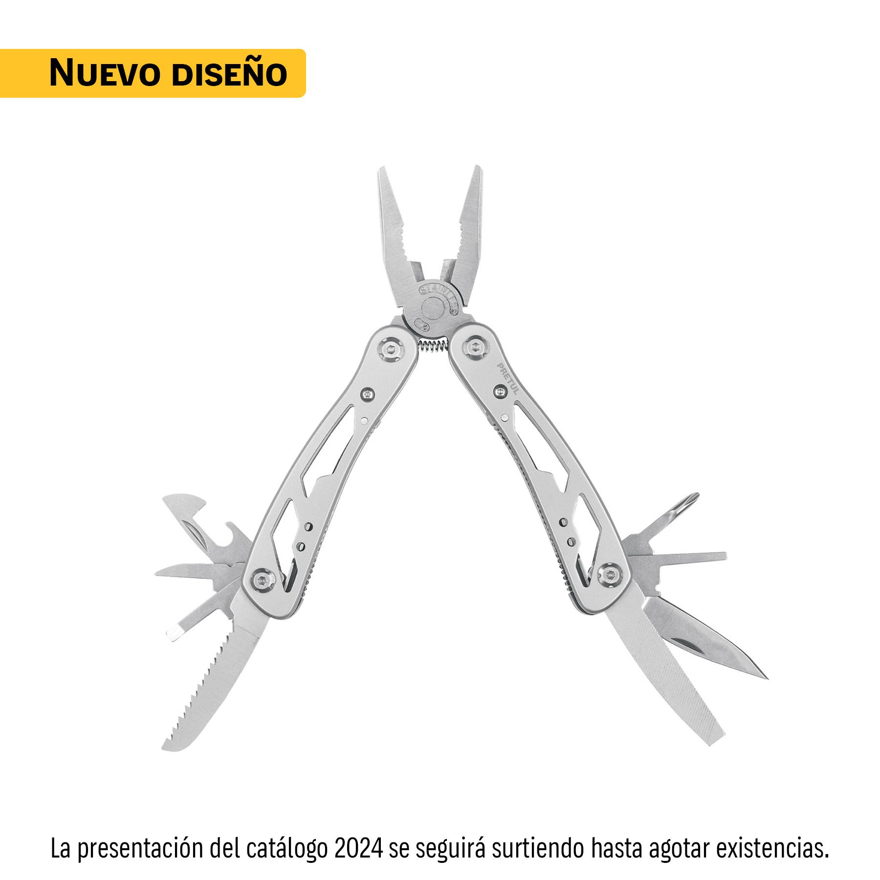 MULTIHERRAMIENTA CON 13 FUNCIONES,PRETUL