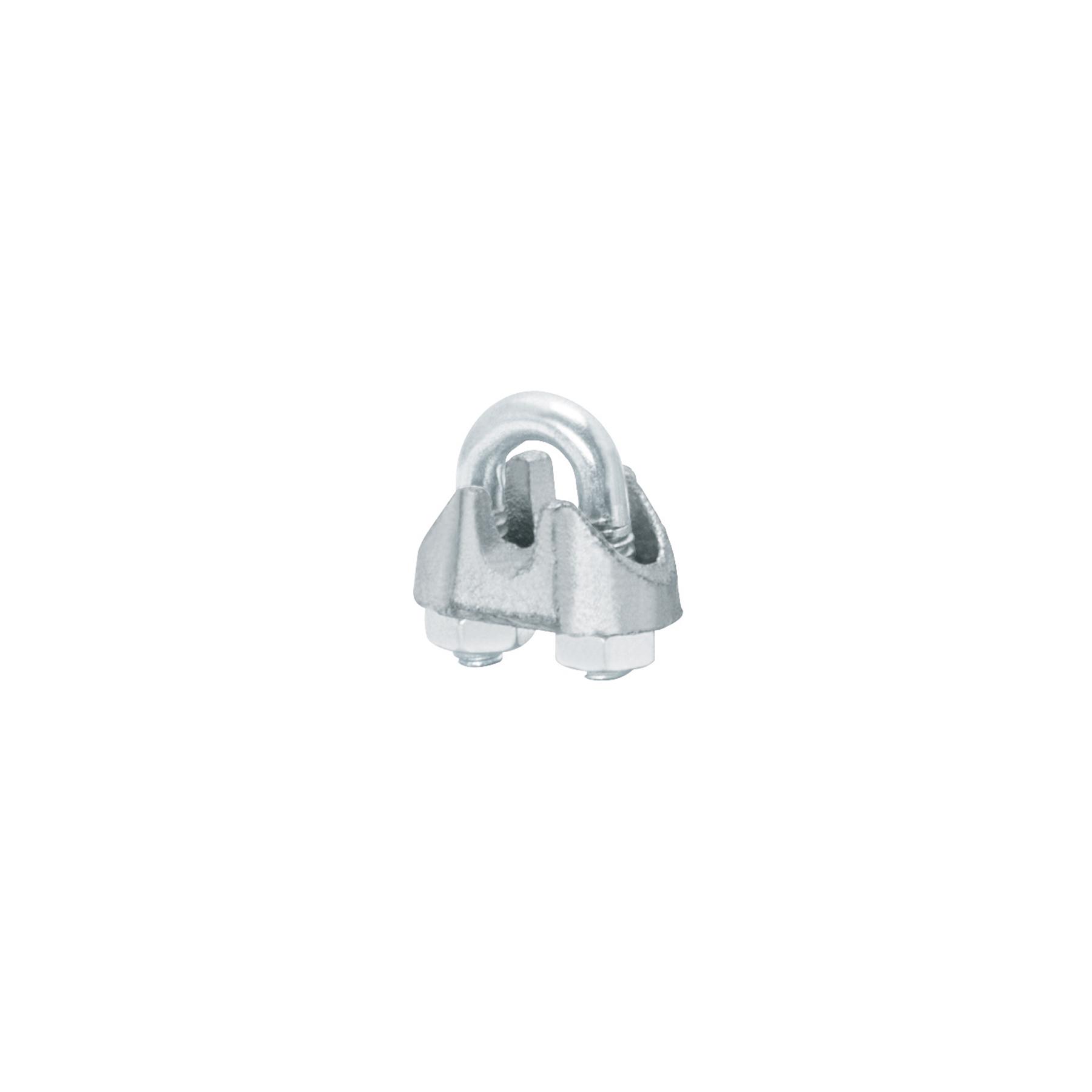 "BLÍSTER C/2 NUDOS (PERROS) DE HIERRO P/CABLE DE 1/8"", FIERO"