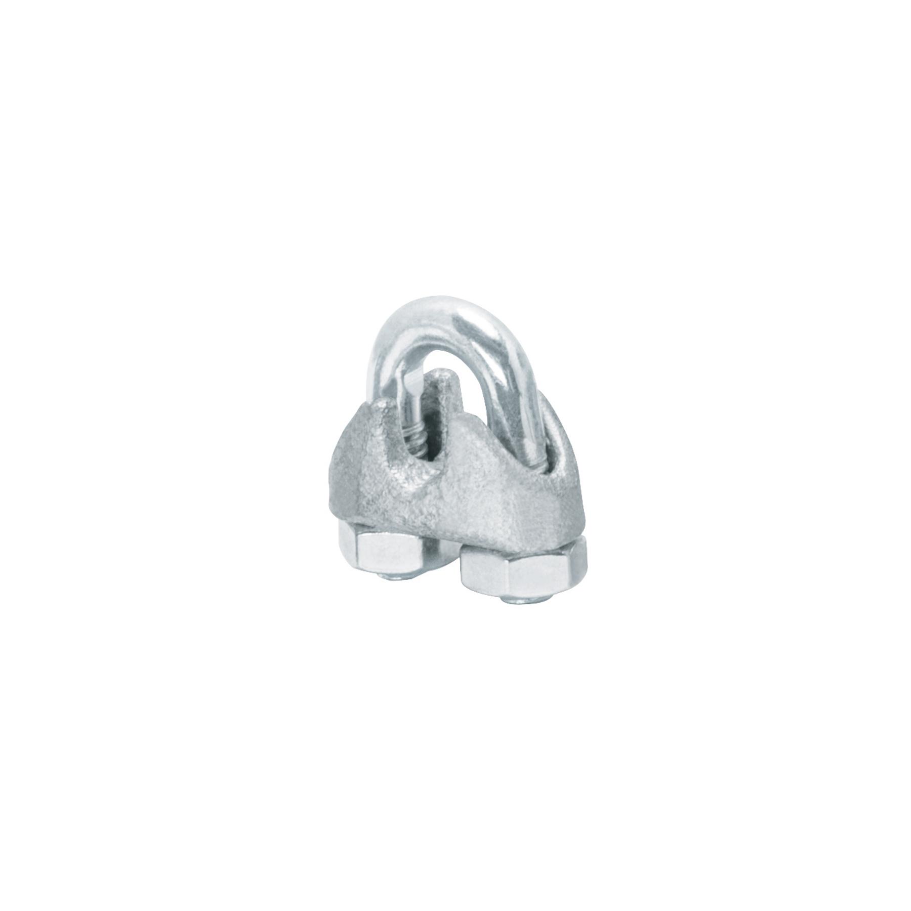 "BLÍSTER C/2 NUDOS (PERROS) DE HIERRO P/CABLE DE 3/16"", FIERO"