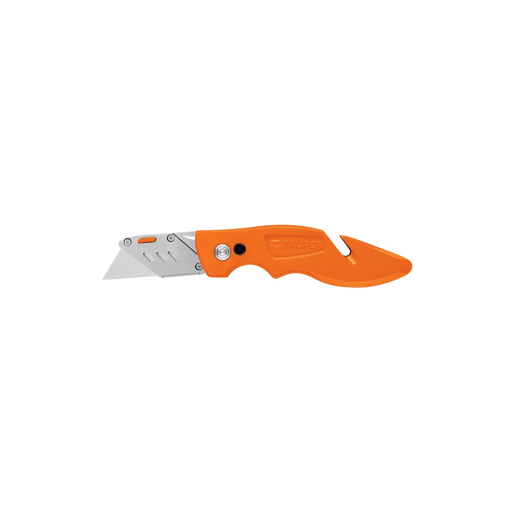 "NAVAJA ABATIBLE 7"" CUERPO DE ALUMINIO Y ACERO INOX, TRUPER"