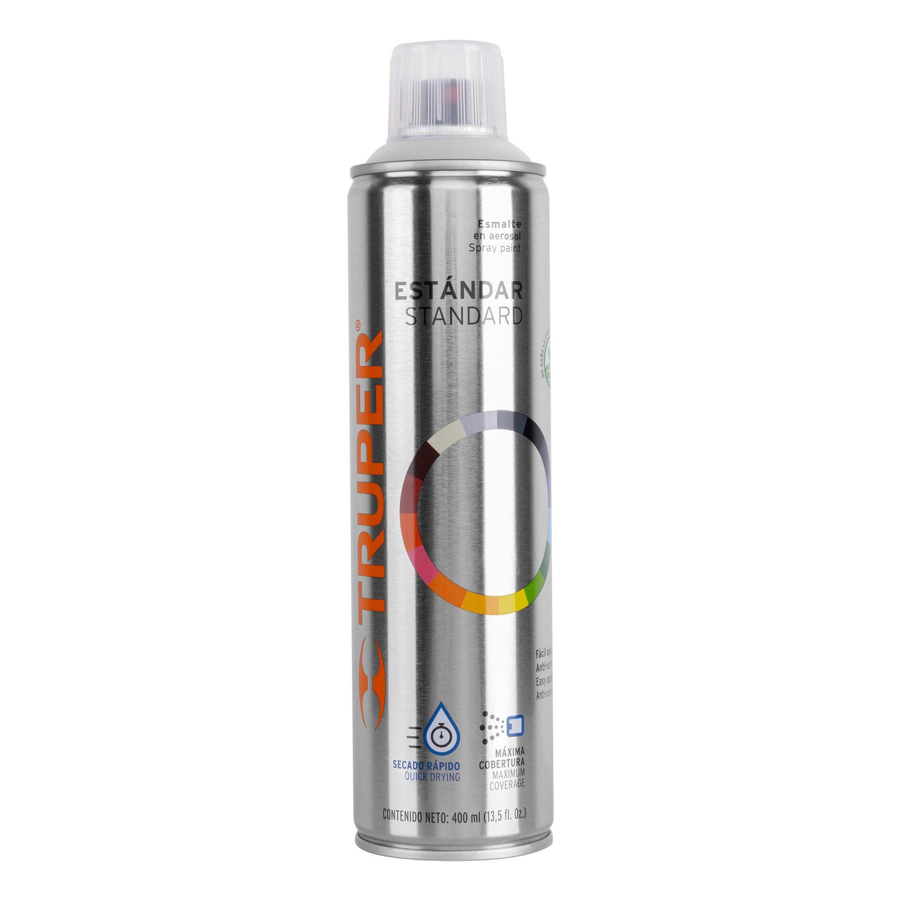 PINTURA EN AEROSOL, TRANSPARENTE MATE, BOTE ESBELTO, 400 ML