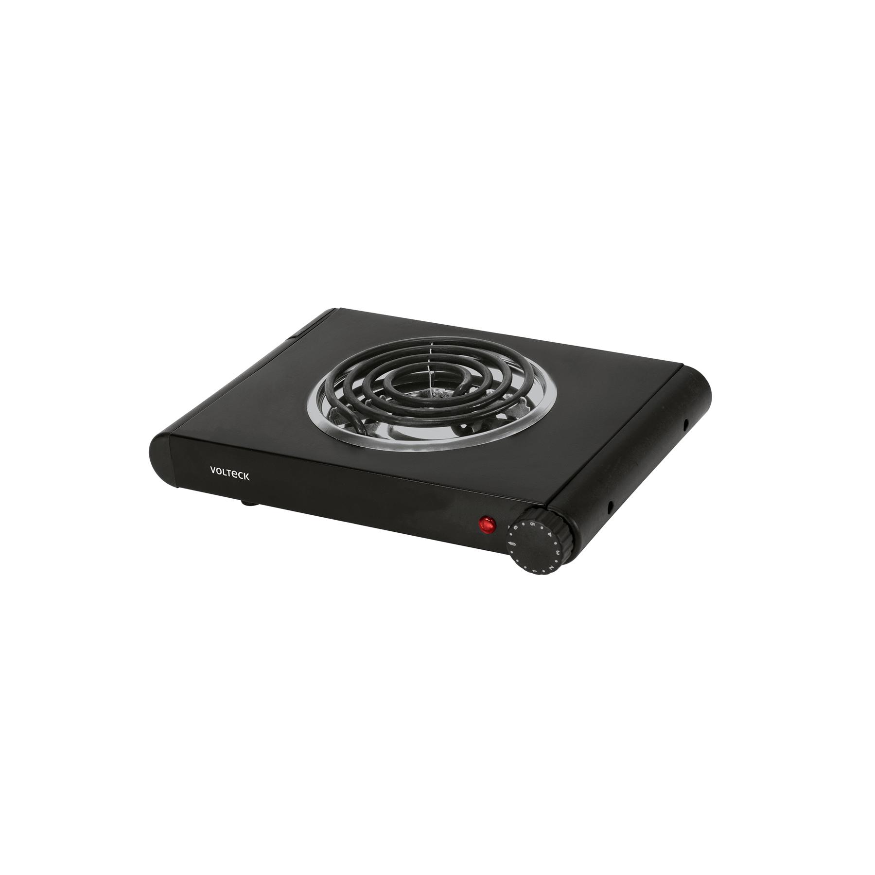 PARRILLA ELÉCTRICA DE RESISTENCIA, NEGRA, VOLTECK