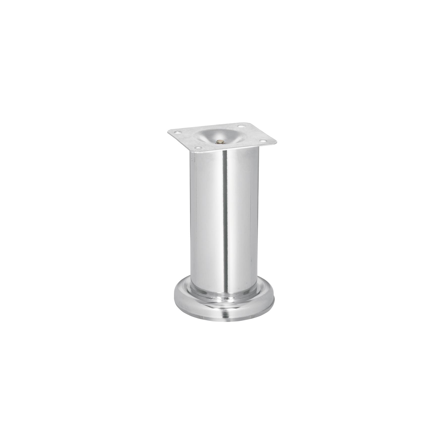 PATA PARA SOFÁ Y MUEBLE, CROMO, 120 MM