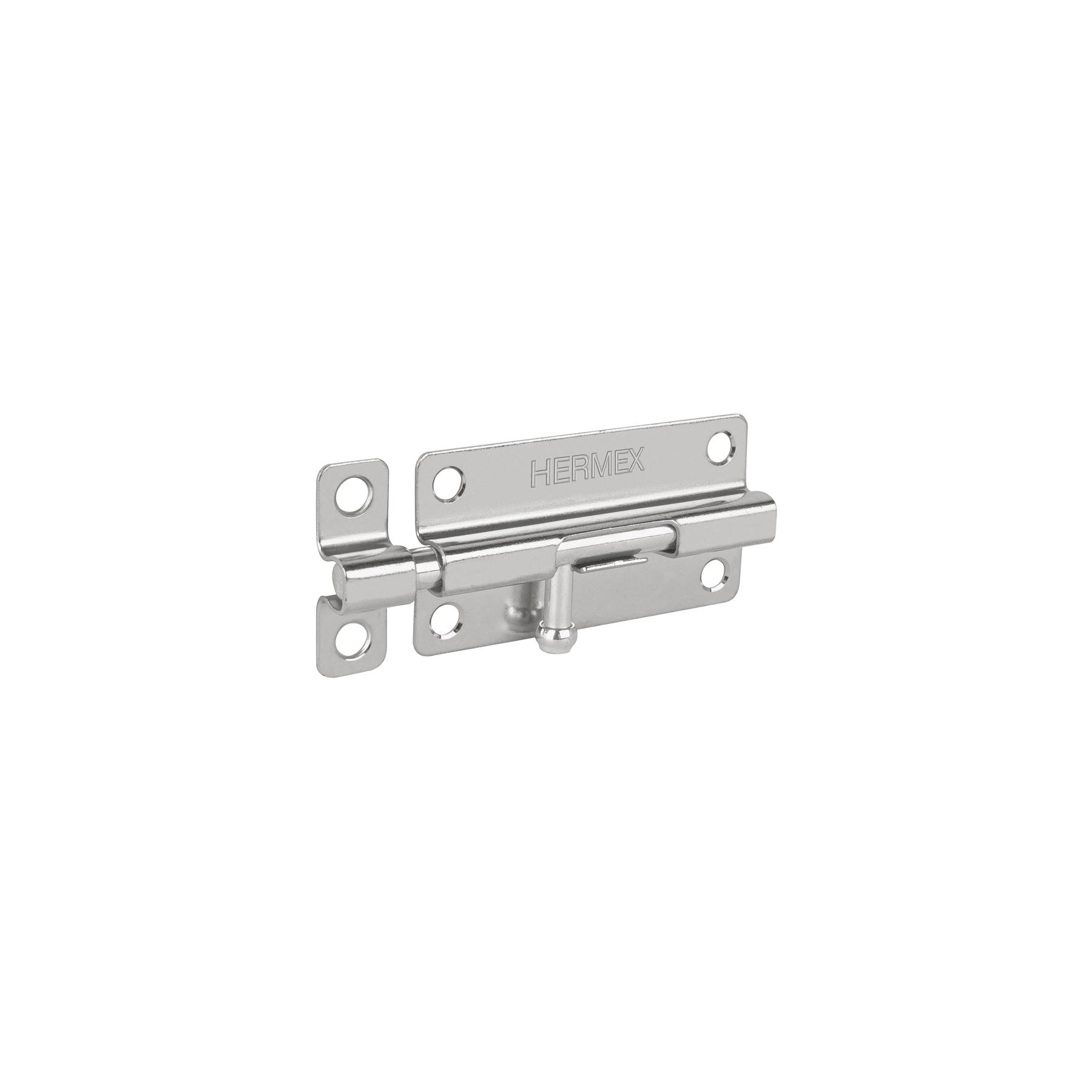 PASADOR DE BARRIL DE ACERO CROMO 4', HERMEX