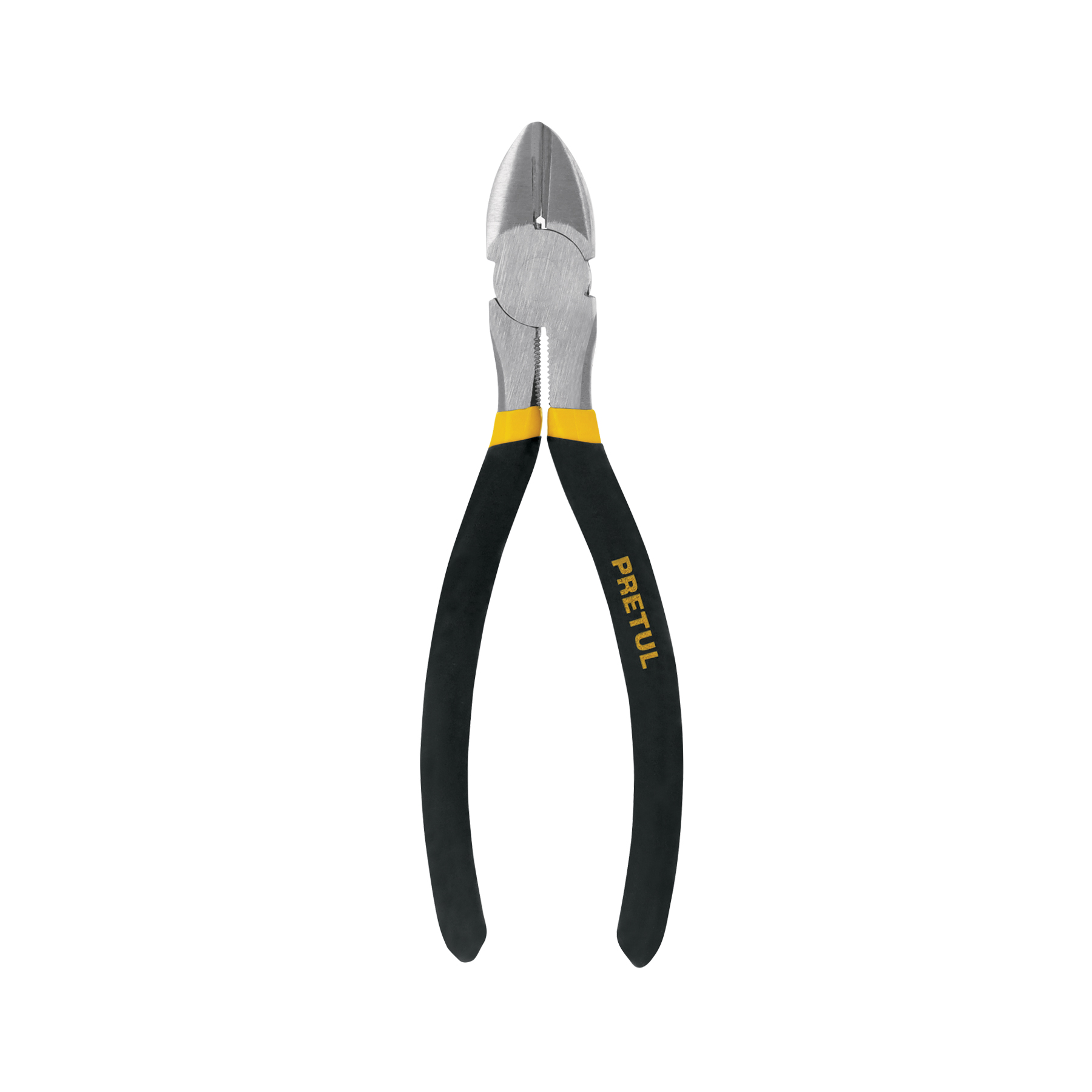 PINZA DE CORTE DIAGONAL 6' MANGO DE VINIL, PRETUL