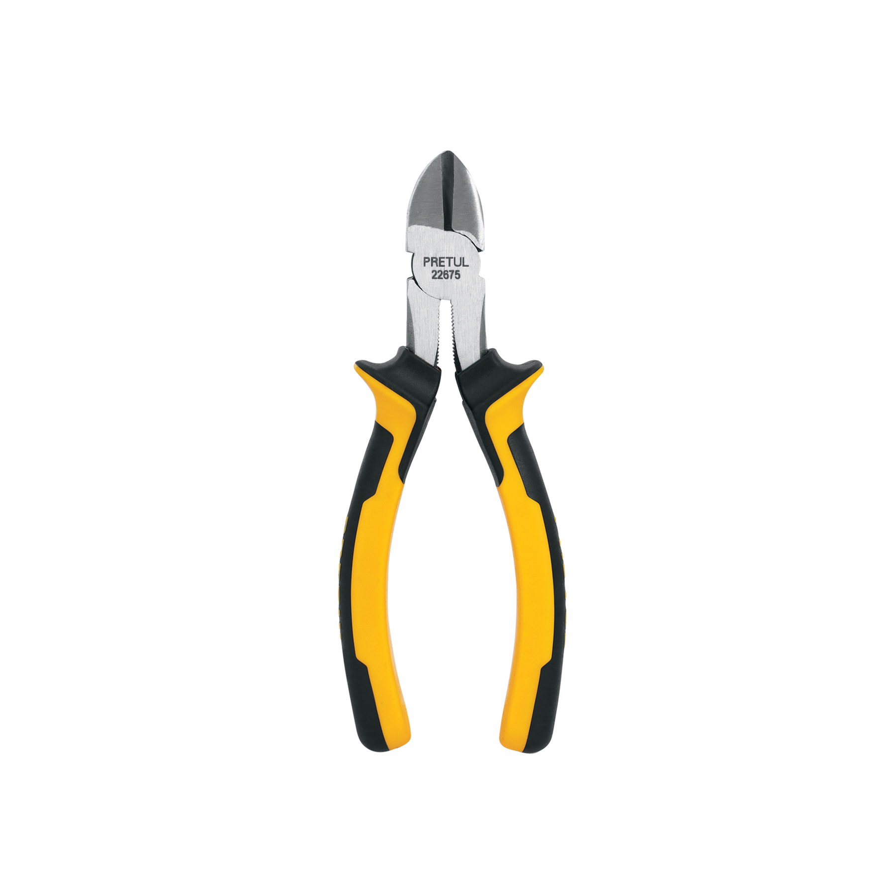 PINZA DE CORTE DIAGONAL 6' MANGO COMFORT GRIP, PRETUL