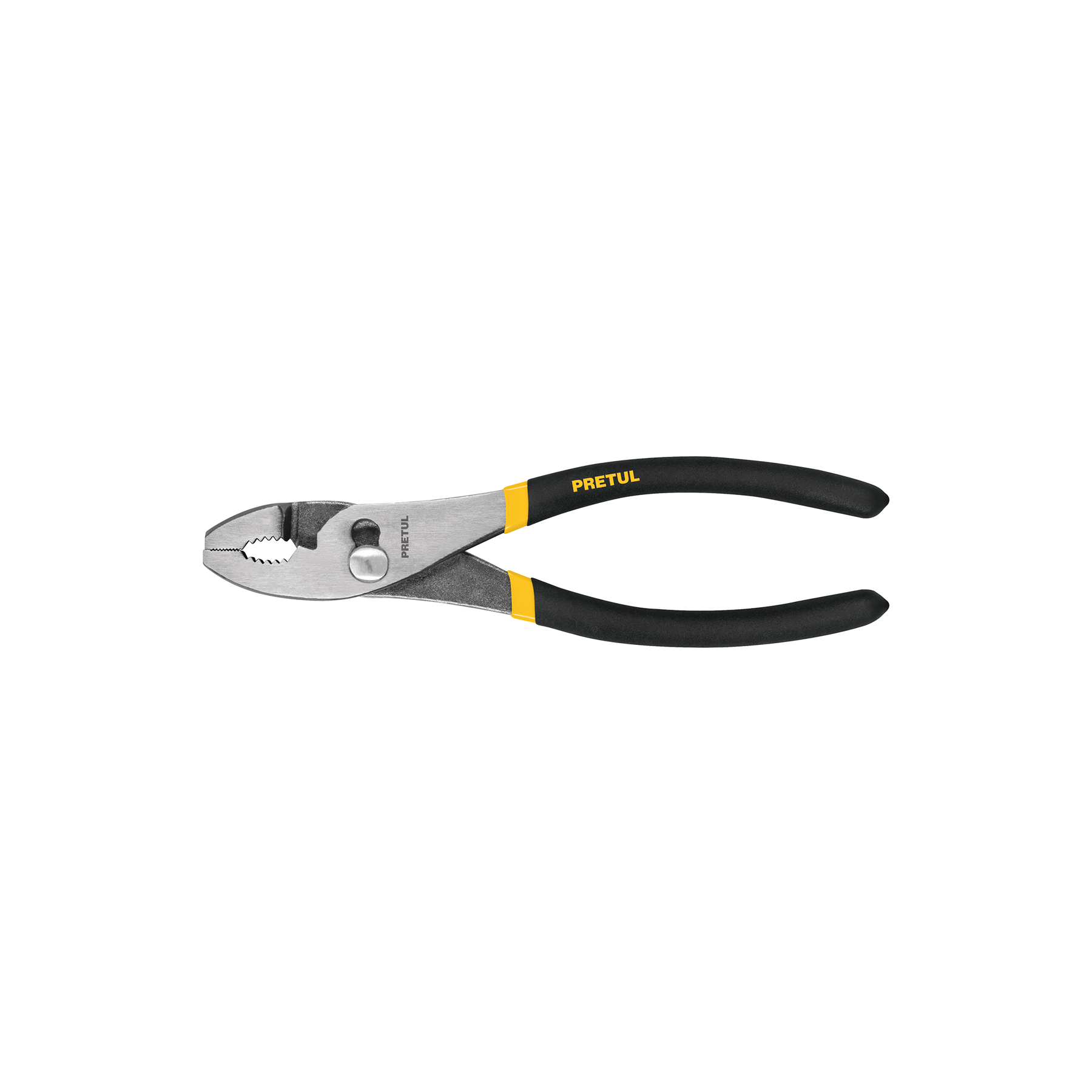 PINZA DE CHOFER 8' MANGO DE VINIL, PRETUL