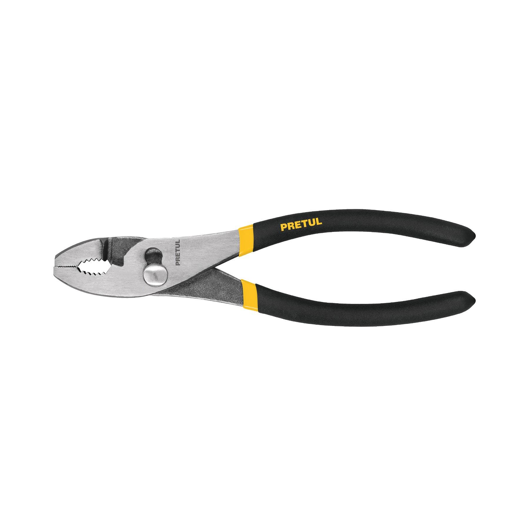 "PINZA DE CHOFER 8"" MANGO DE PVC, PRETUL"