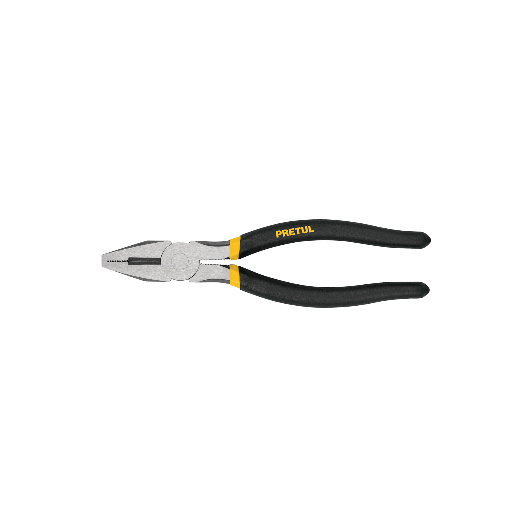PINZA PARA ELECTRICISTA 8' MANGO DE VINIL, A GRANEL, PRETUL