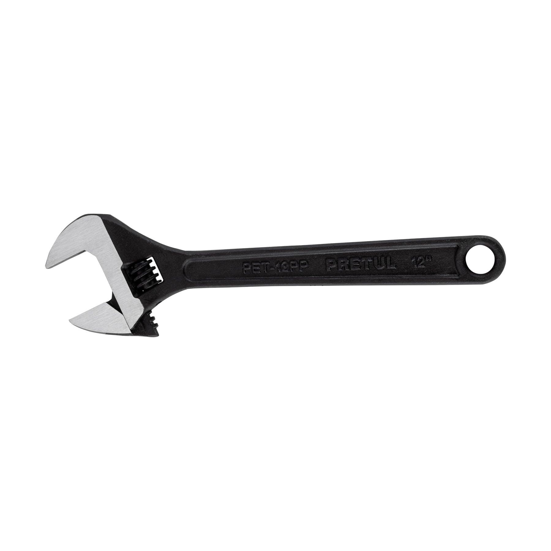 "LLAVE AJUSTABLE (PERICO) 12"" PAVONADA, PRETUL"