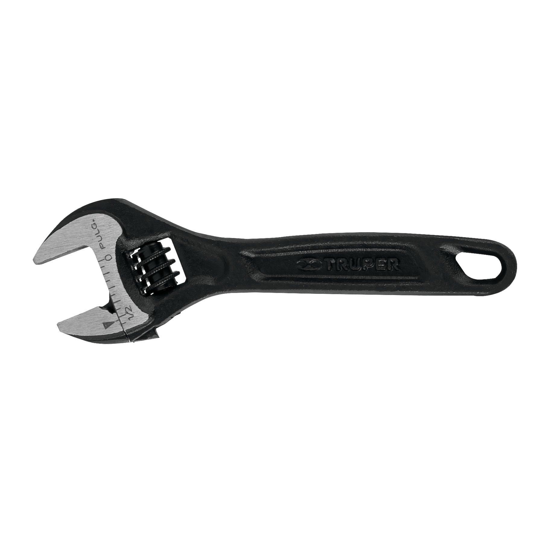 "LLAVE AJUSTABLE (PERICO) 4"" PROFESIONAL PAVONADA, EXPERT"