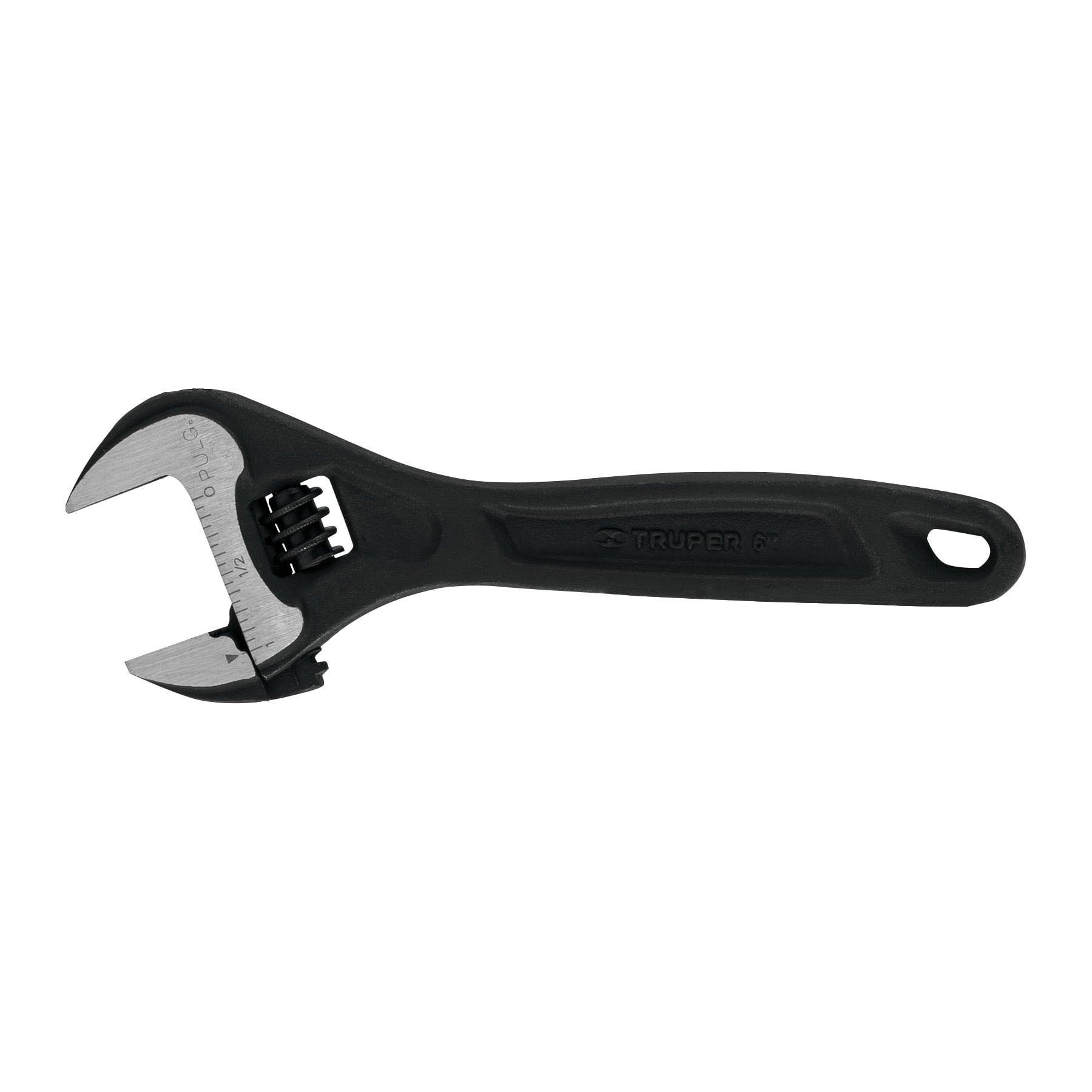 "LLAVE AJUSTABLE (PERICO) 6"" PROFESIONAL PAVONADA, EXPERT"