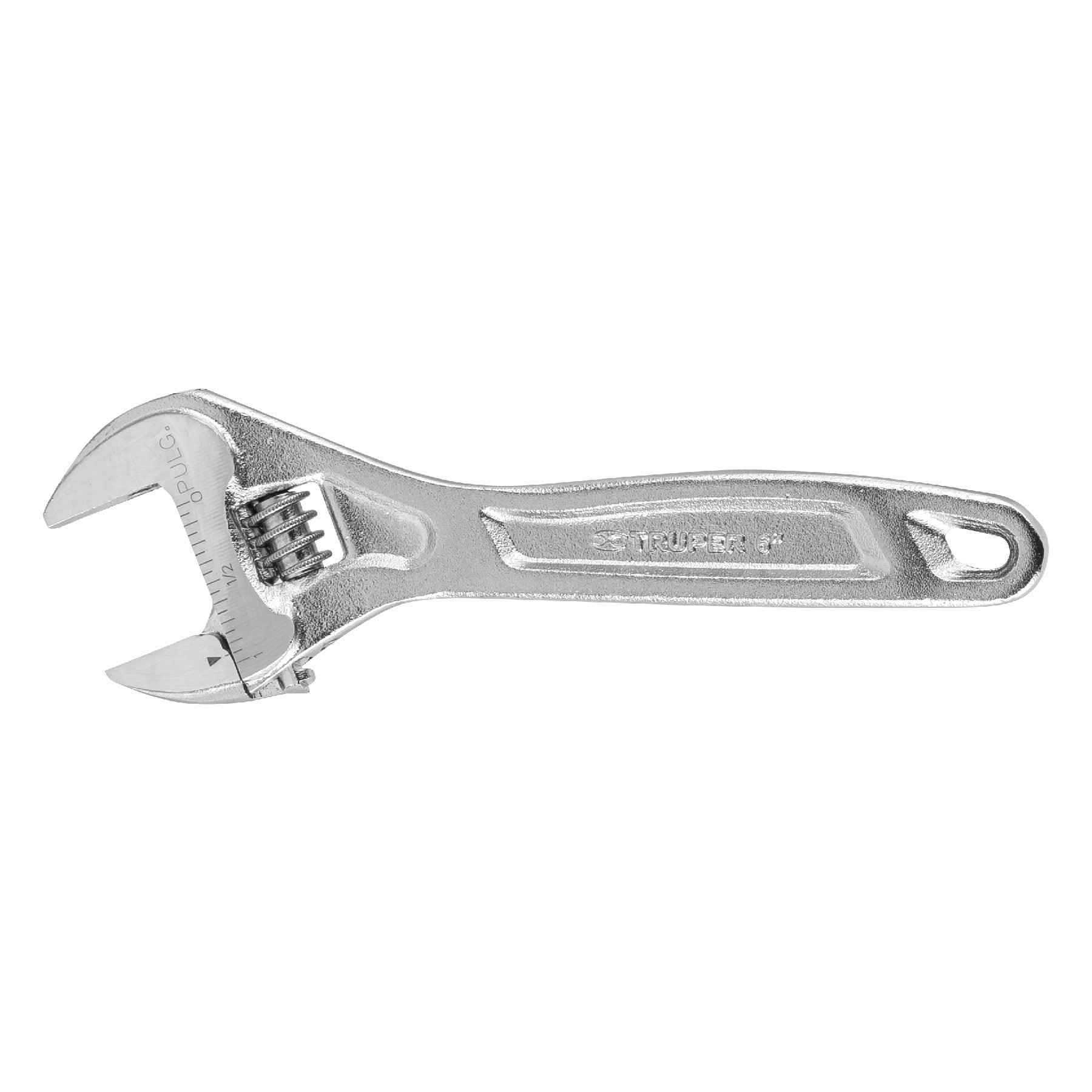 "LLAVE AJUSTABLE (PERICO) 6"" PROFESIONAL CROMADA, EXPERT"