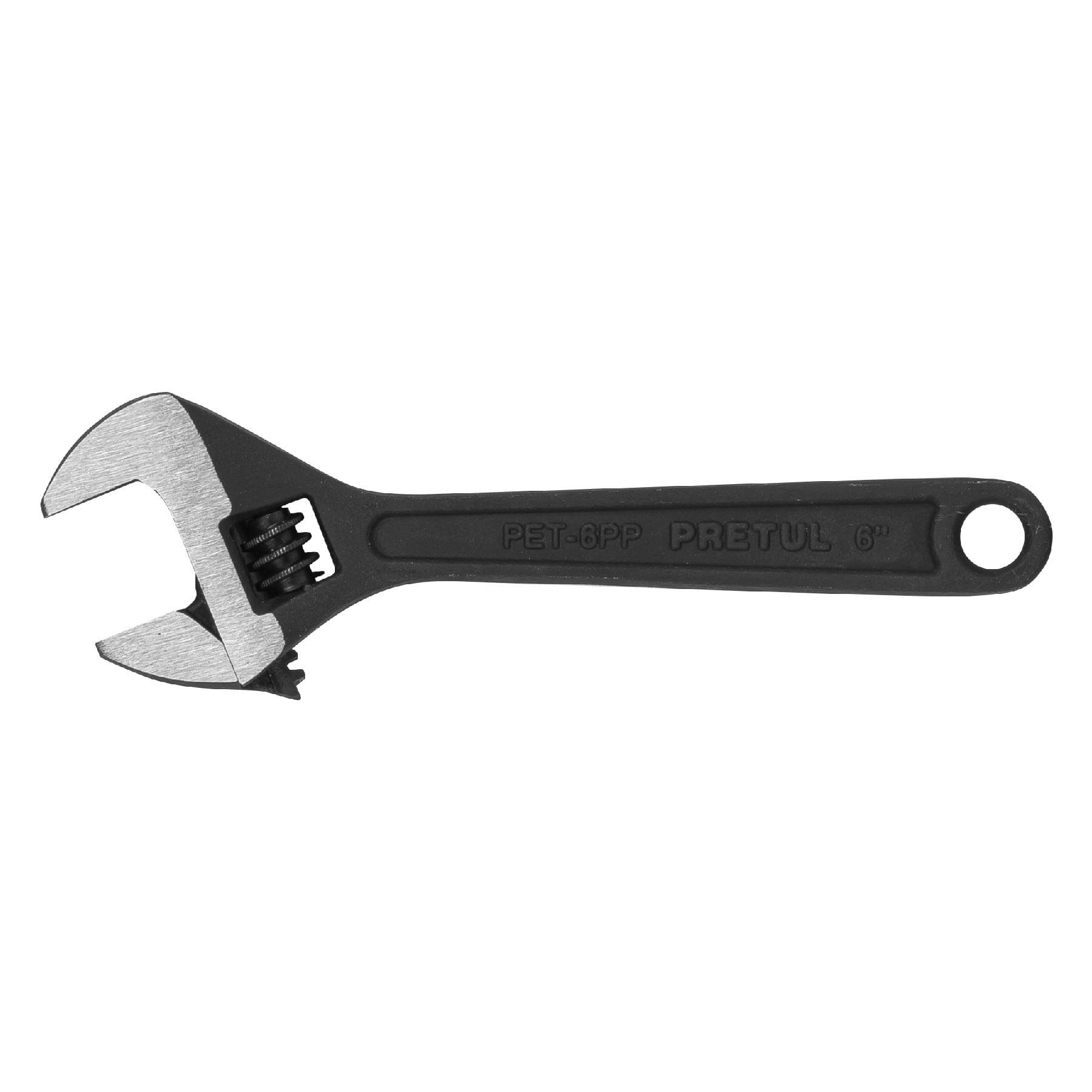"LLAVE AJUSTABLE (PERICO) 6"" PAVONADA, PRETUL"