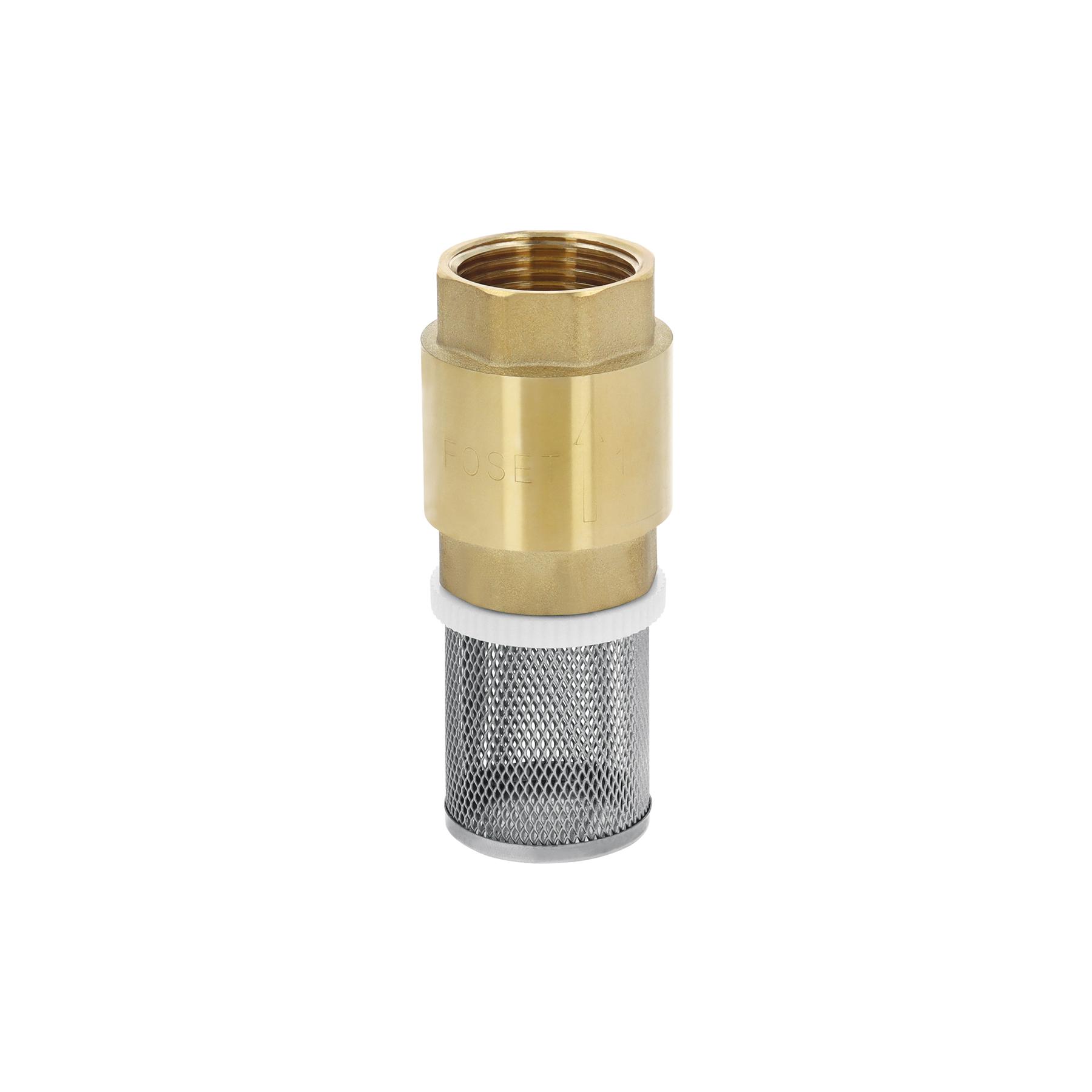 PICHANCHA CON REJILLA ACERO INOXIDABLE 1', FOSET