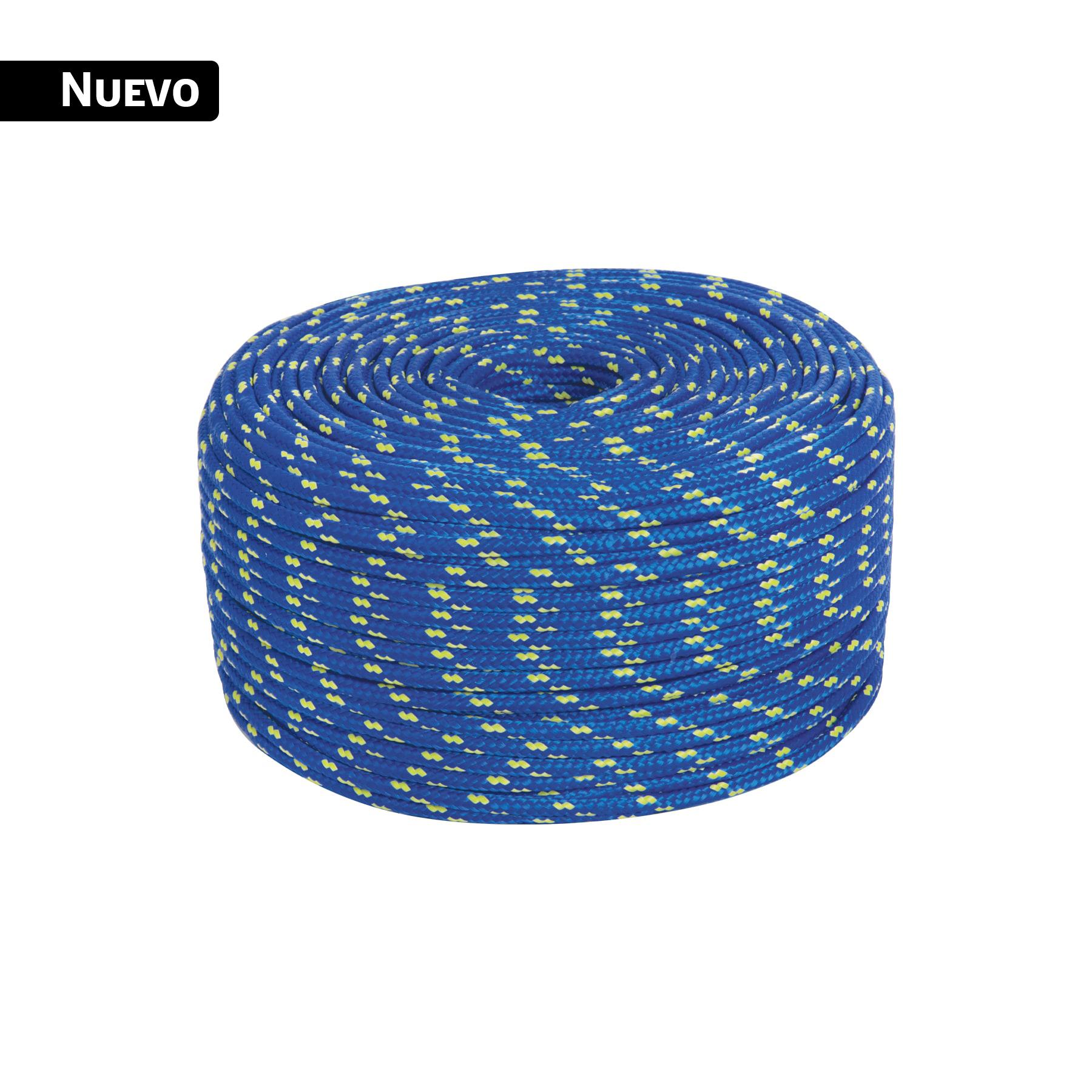 PIOLA DE POLIPROPILENO TRENZADA, MULTICOLOR, 5MM, 1 KG