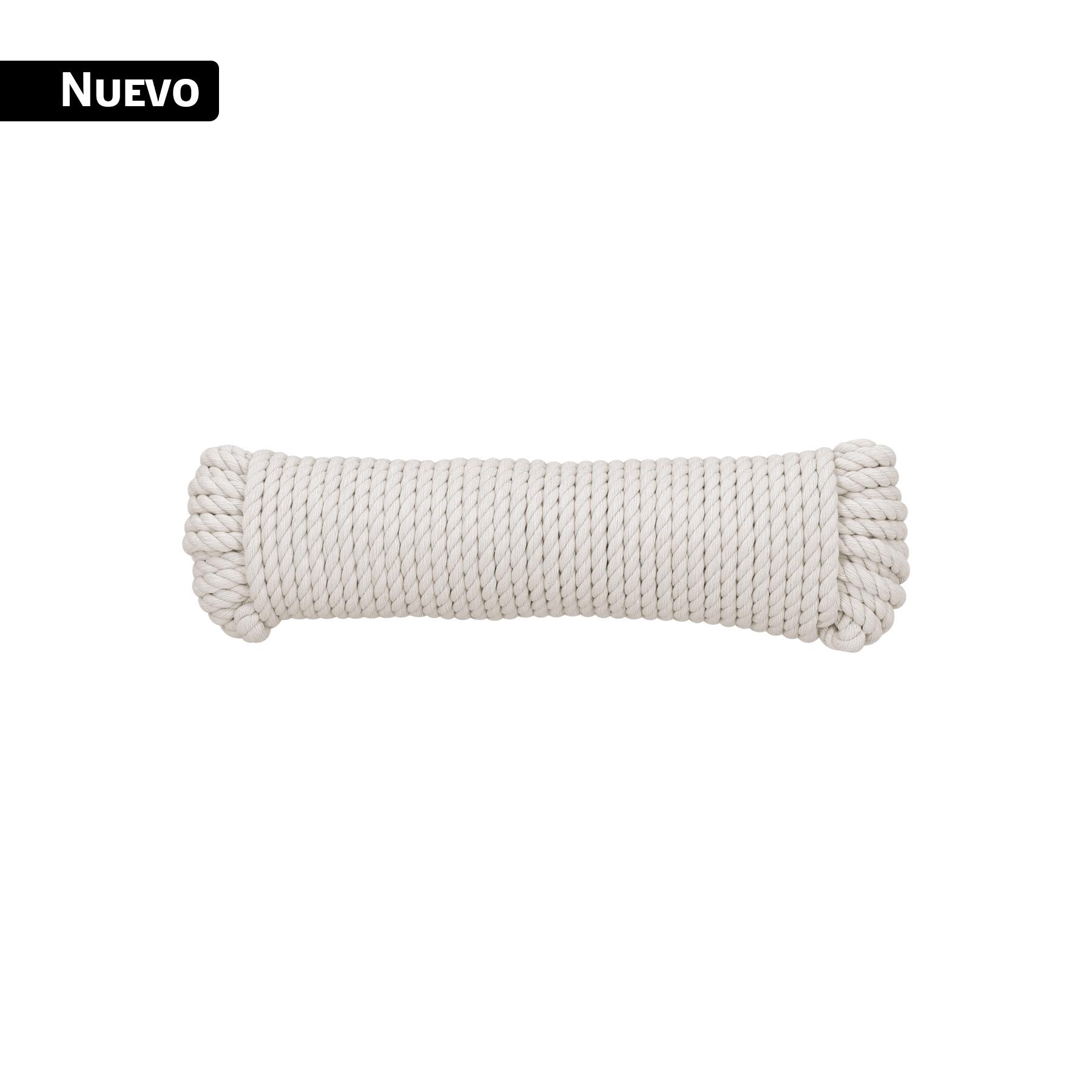 PIOLA DE ALGODÓN DE 6 MM X 15 M NATURAL, FIERO