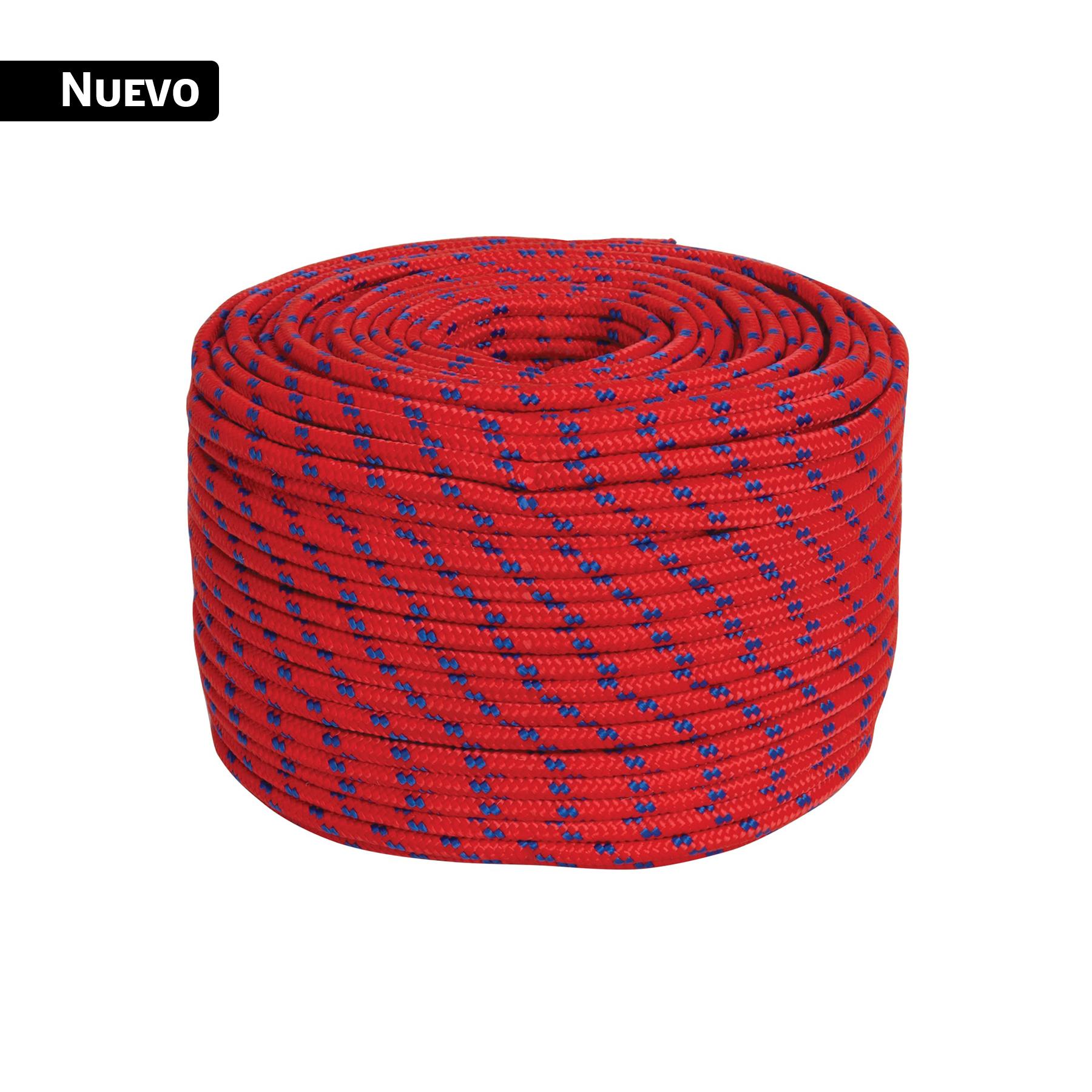 PIOLA DE POLIPROPILENO TRENZADA, MULTICOLOR, 6MM, 1 KG