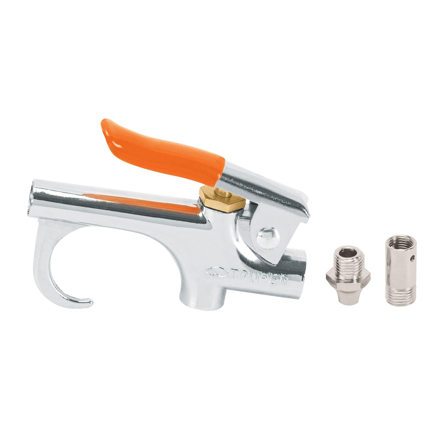 "PISTOLA METÁLICA PARA SOPLETEAR, CUERDA 1/4"" NPT, TRUPER"