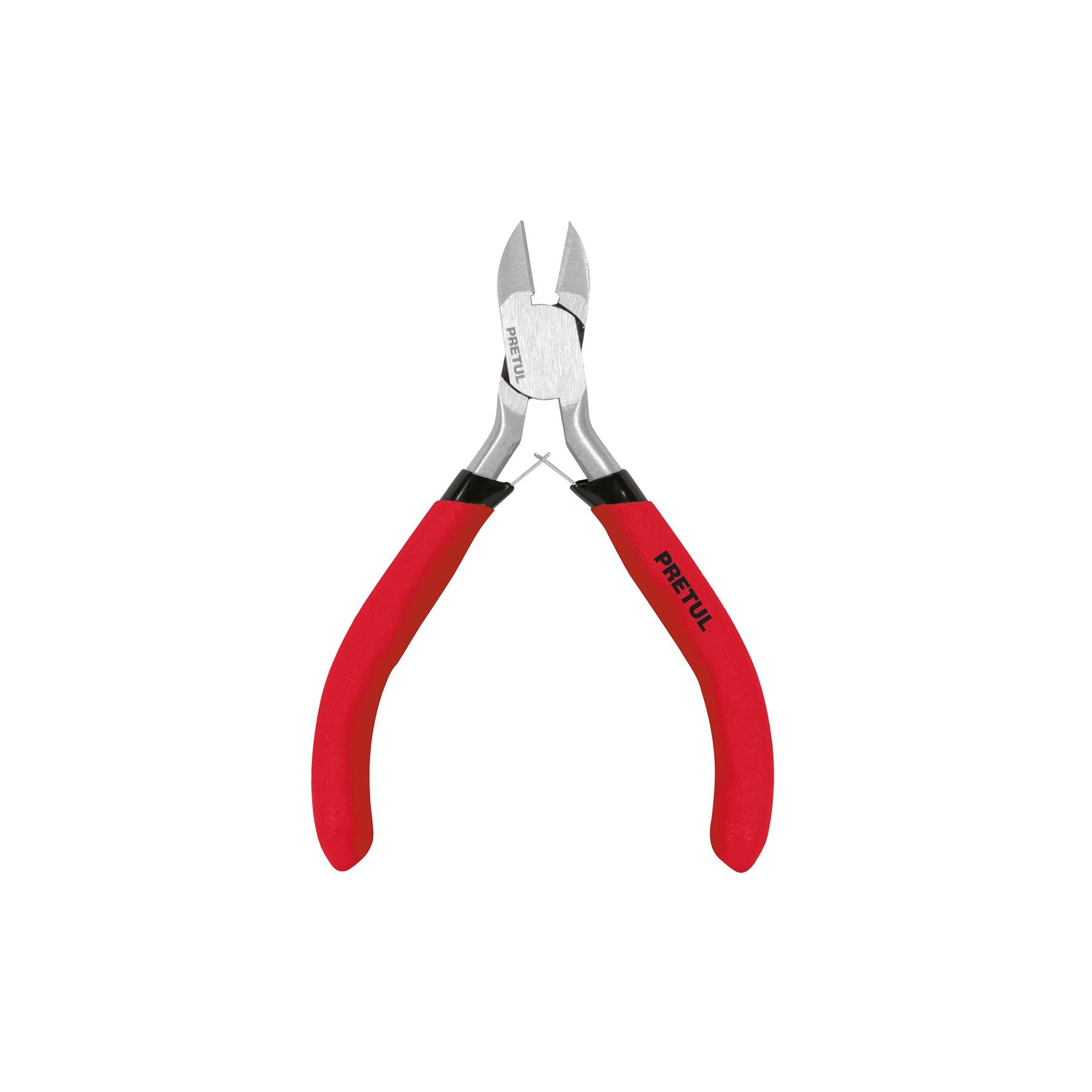 "MINI PINZA DE CORTE DIAGONAL 4"", PRETUL"