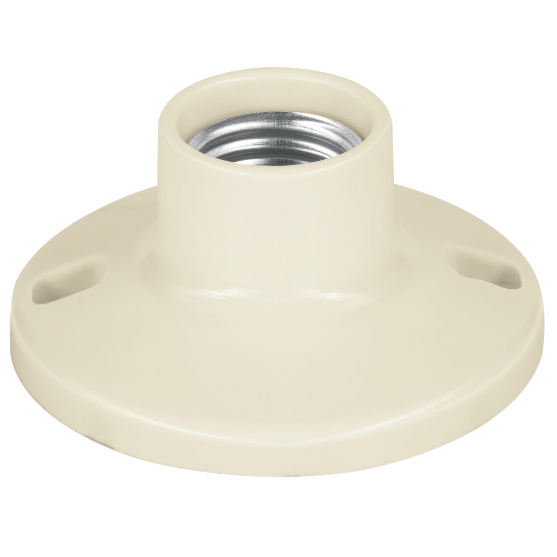 PORTALÁMPARA DE BAQUELITA, 3-1/2', VOLTECK