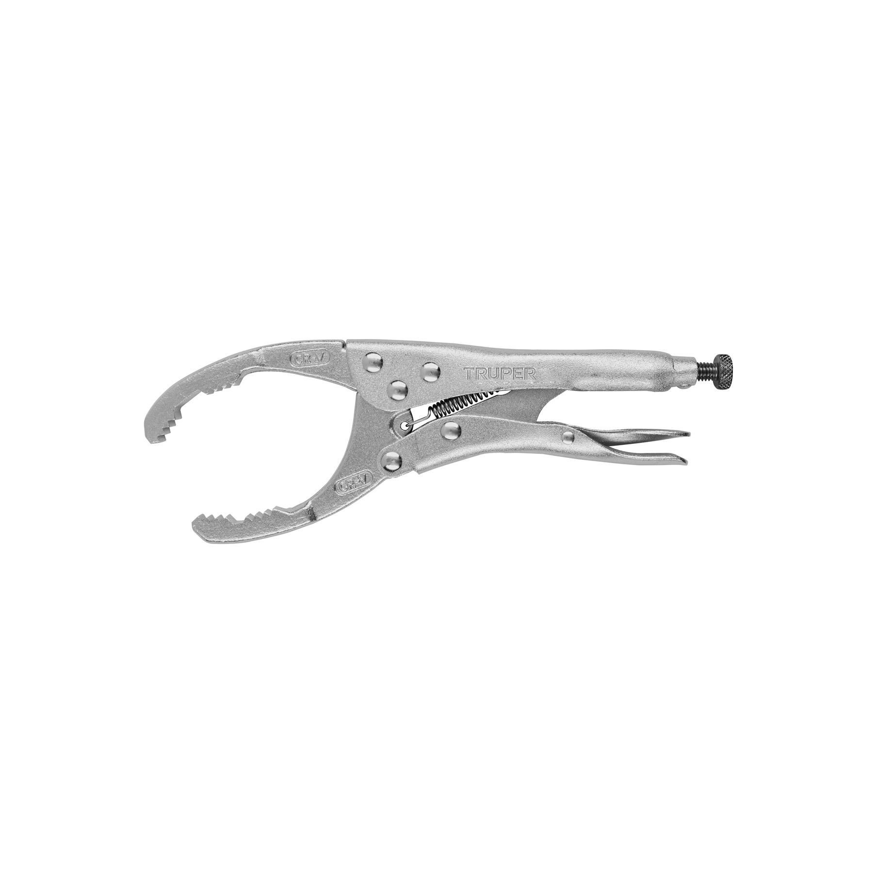 "PINZA DE PRESIÓN 9"" PARA FILTROS DE ACEITE, TRUPER"