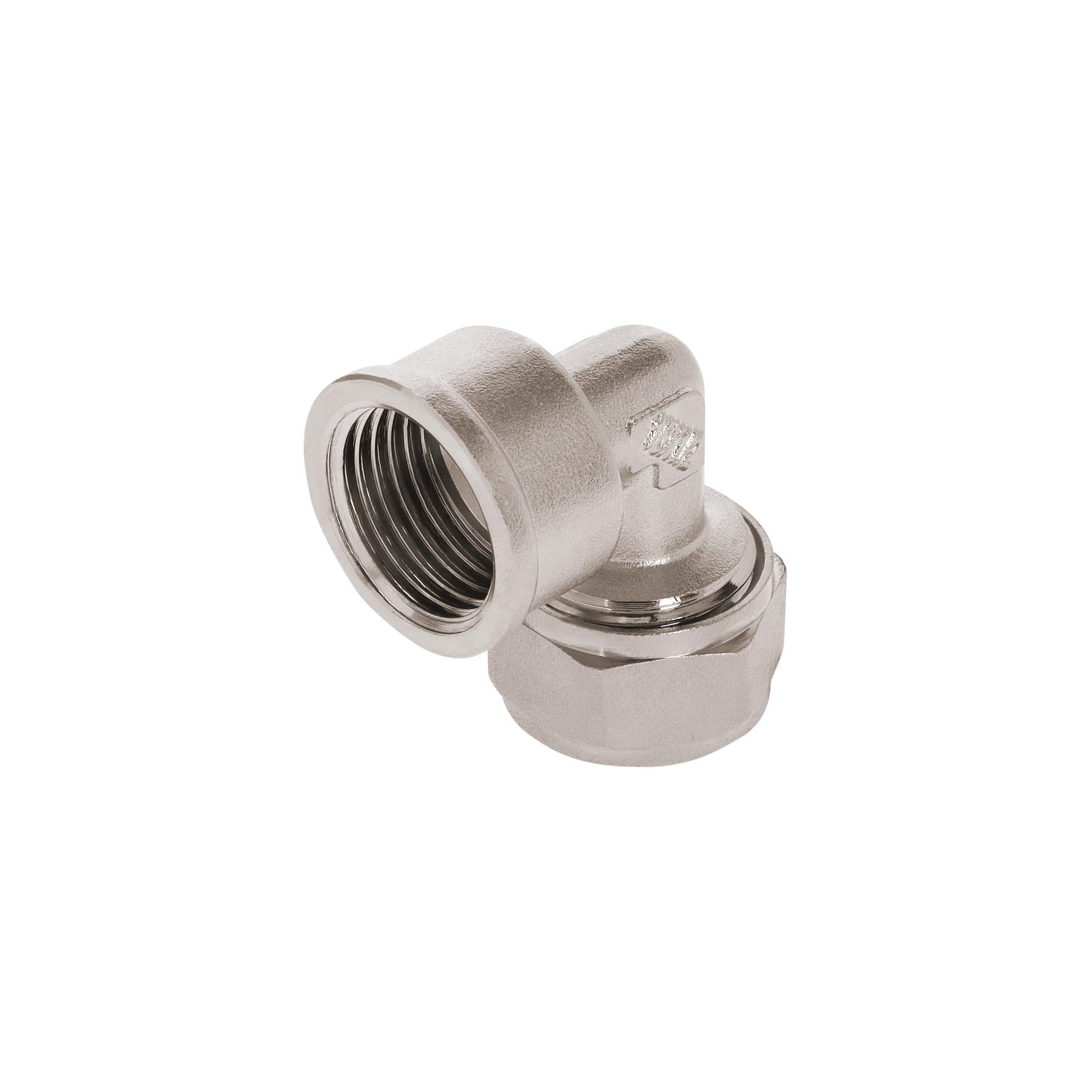 "CODO 90° DE LATÓN PARA PEALPE, 3/8"",HEMBRA"