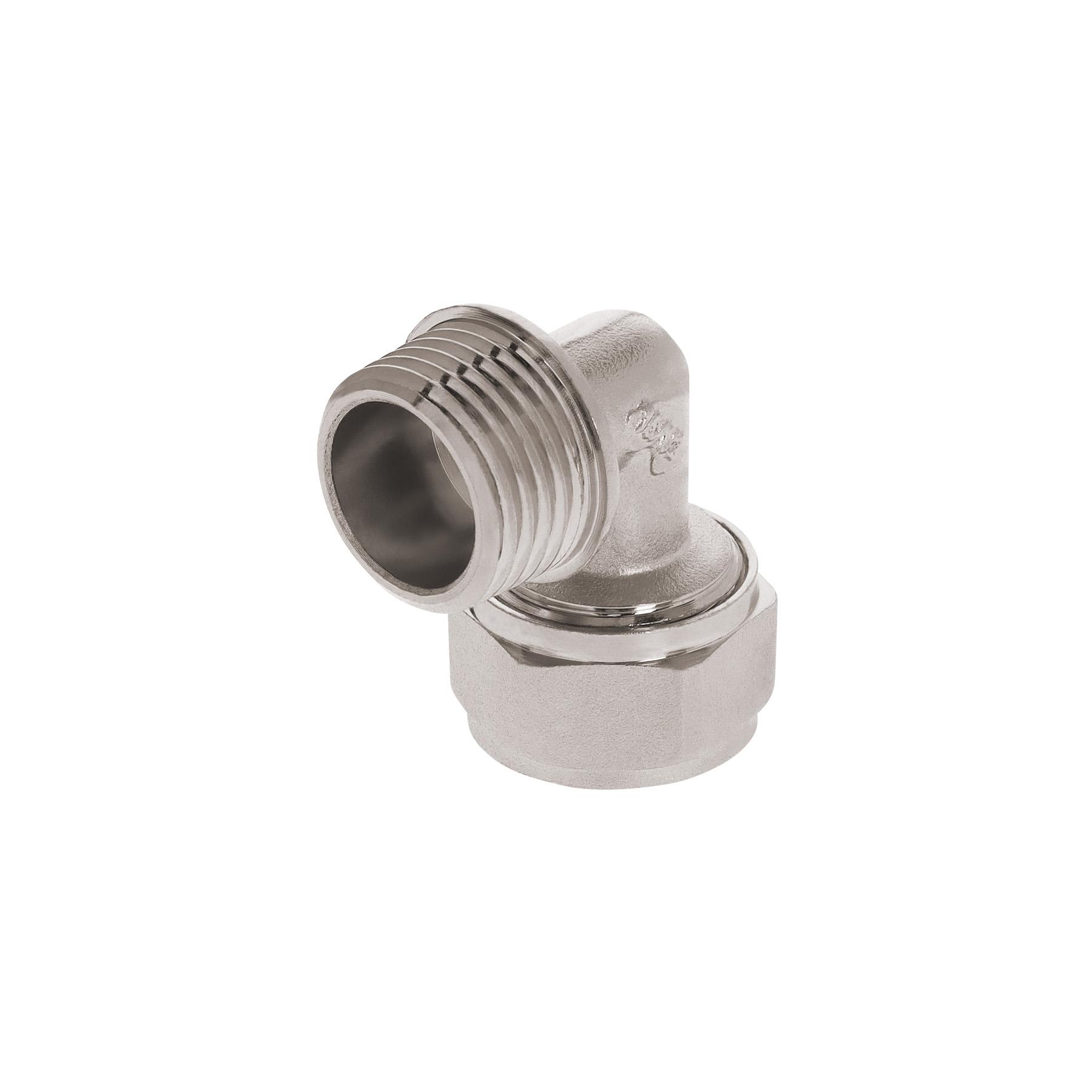 "CODO 90° DE LATÓN PARA PEALPE, 3/8"",MACHO"