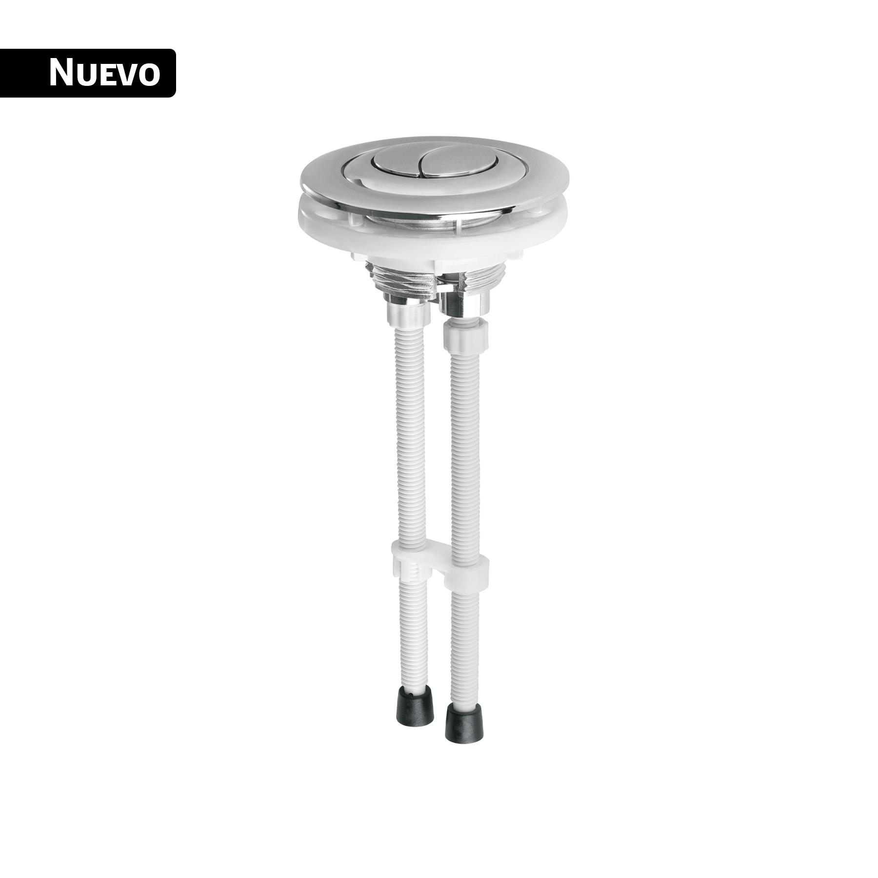 BOTÓN PLÁSTICO SUPERIOR UNIVERSAL PARA VÁLVULA DUAL