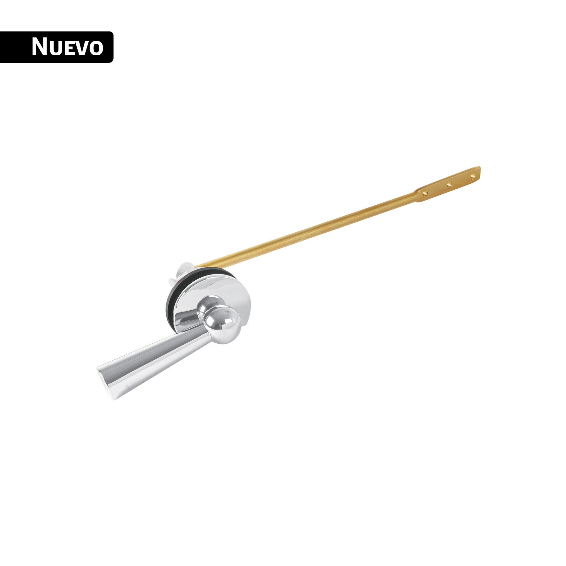 PALANCA DE ZINC CROMADA PARA WC