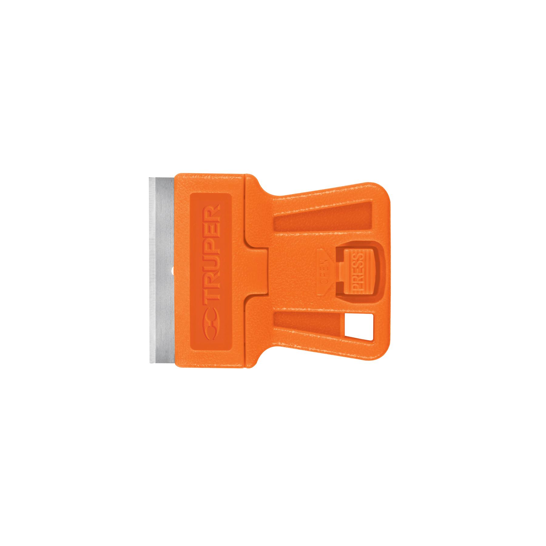 "MINIRRASPADOR PLÁSTICO CON CUCHILLA DE 1-1/2"", TRUPER"