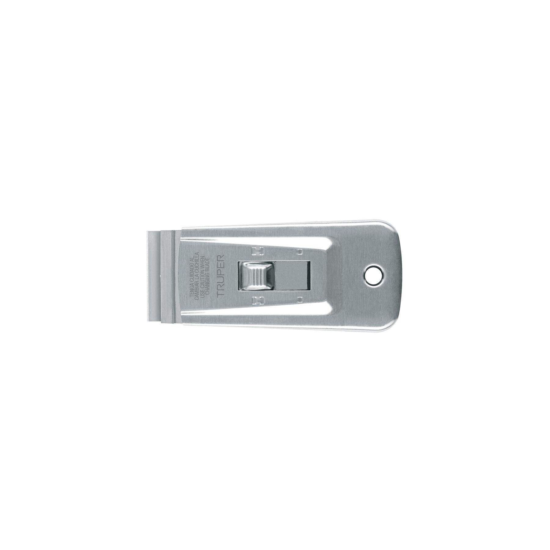 "RASPADOR DE ACERO INOXIDABLE CON CUCHILLAS DE 1-1/2"", TRUPER"