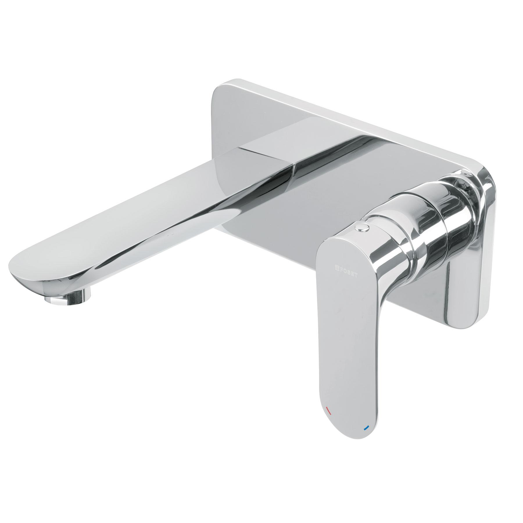 MONOMANDO CROMO DE PARED PARA LAVABO, FOSET RIVIERA