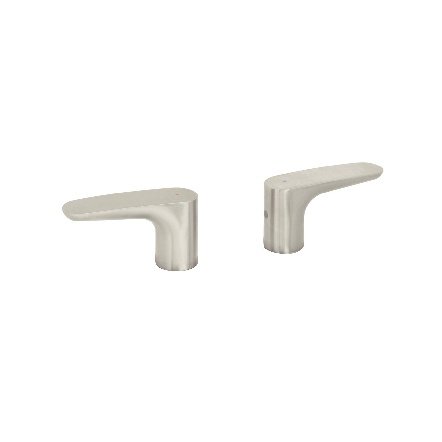 JUEGO DE 2 MANERALES PARA LAVABO, SATIN, FOSET RIVIERA