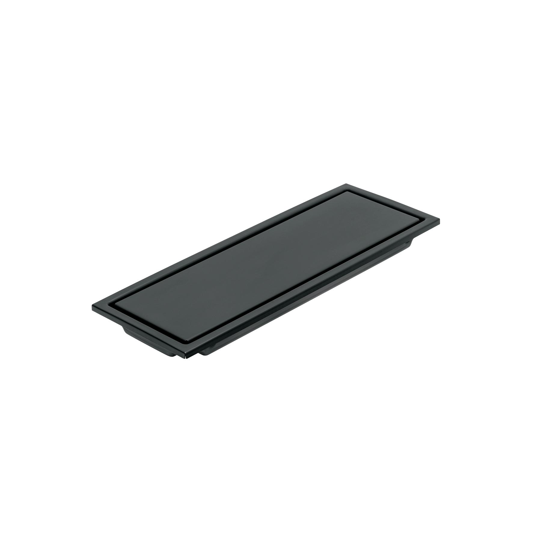 "RESUMIDERO LARGO REVERSIBLE DE 12"", ACERO INOXIDABLE"