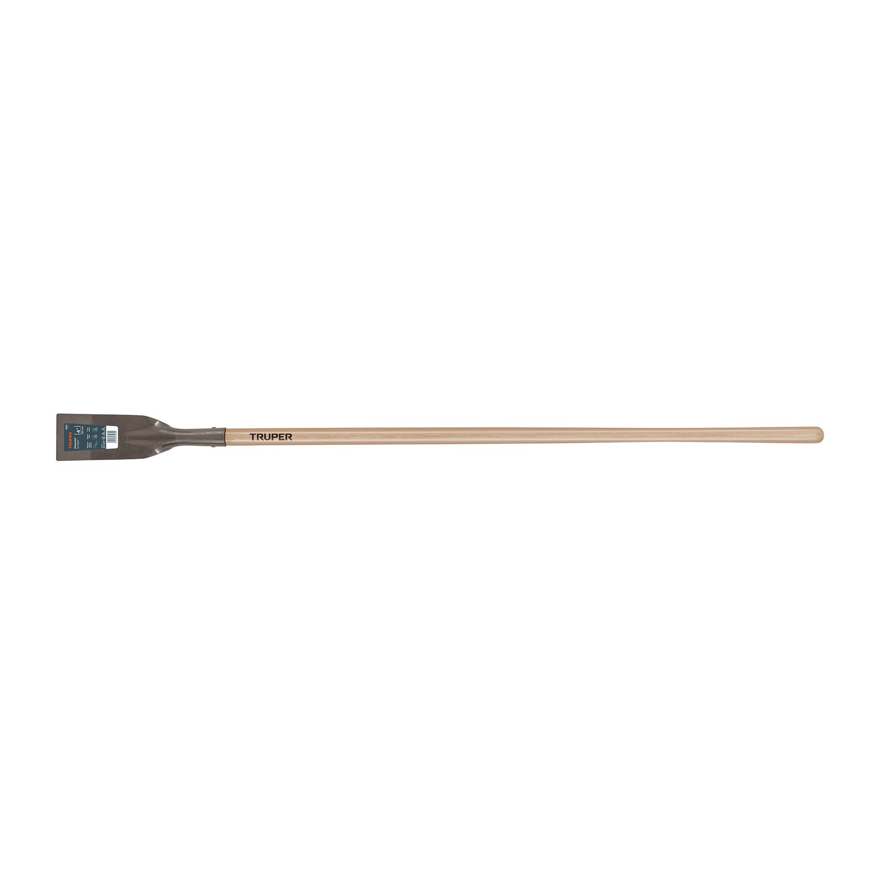 "RASPADOR FORJADO DE 4"", MANGO LARGO DE 54"", TRUPER"