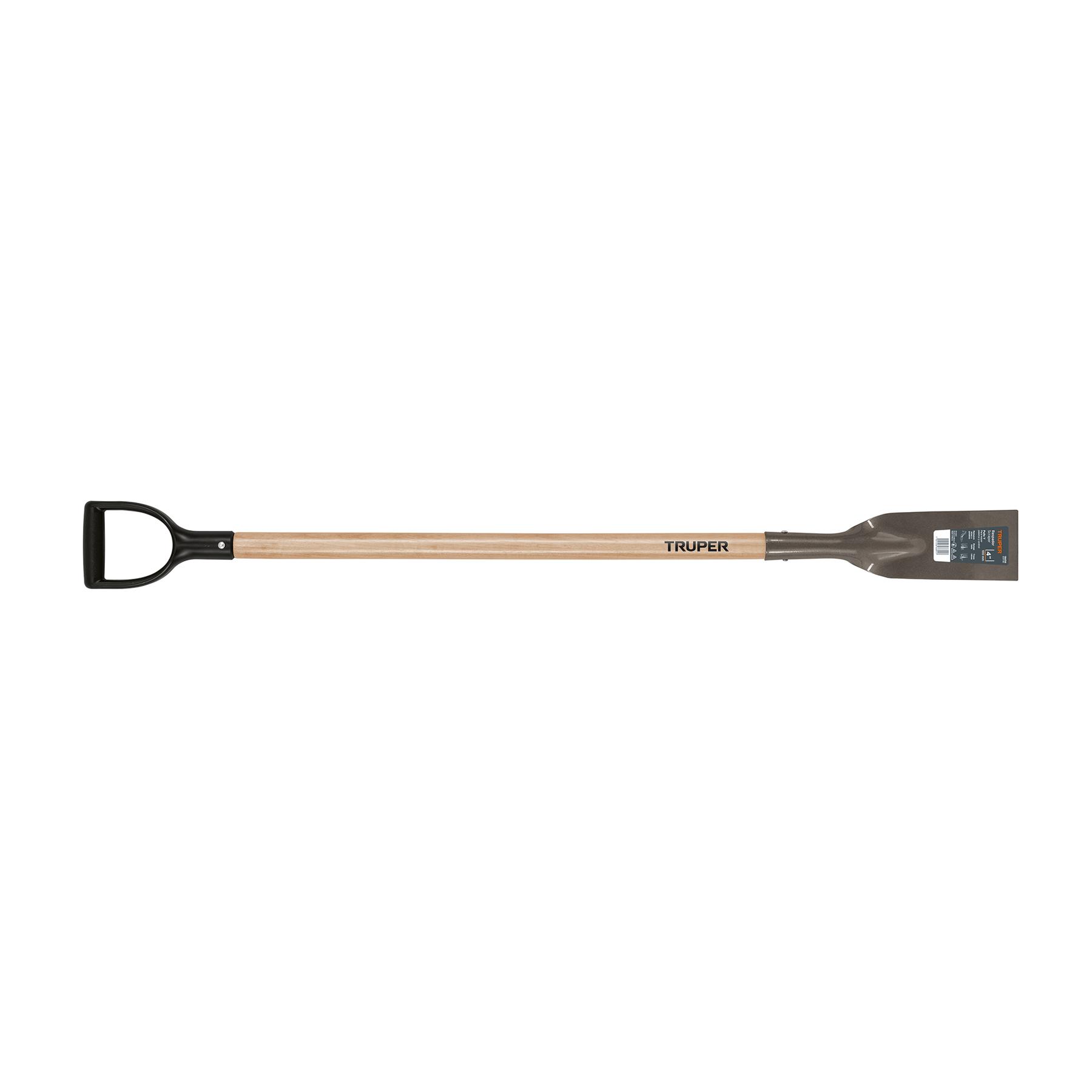 "RASPADOR FORJADO DE 4"", PUÑO ""Y"", MANGO DE 42"", TRUPER"